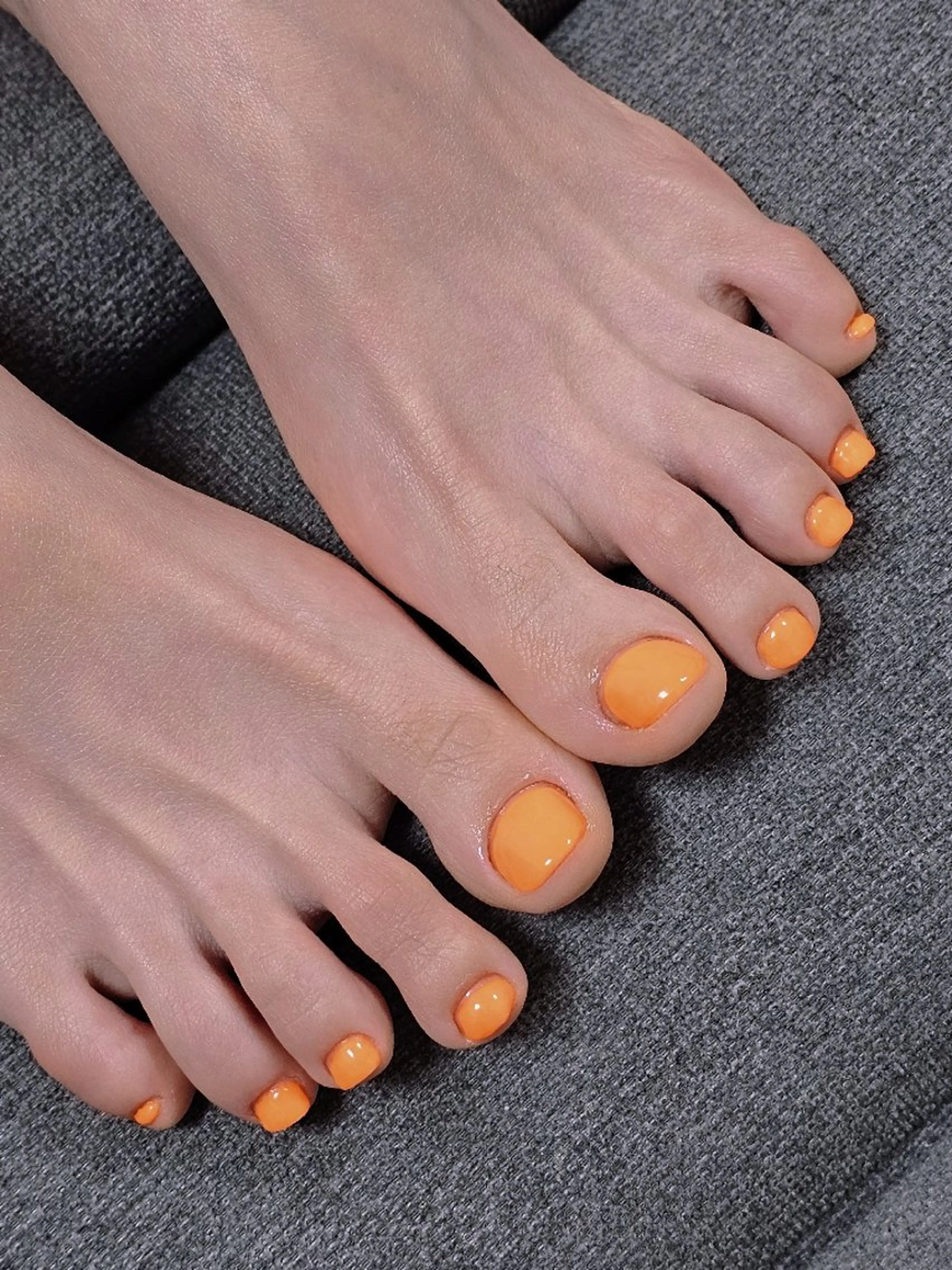 ネイル フットネイル ワンカラーネイル フットネイル Nail Jのネイルデザイン