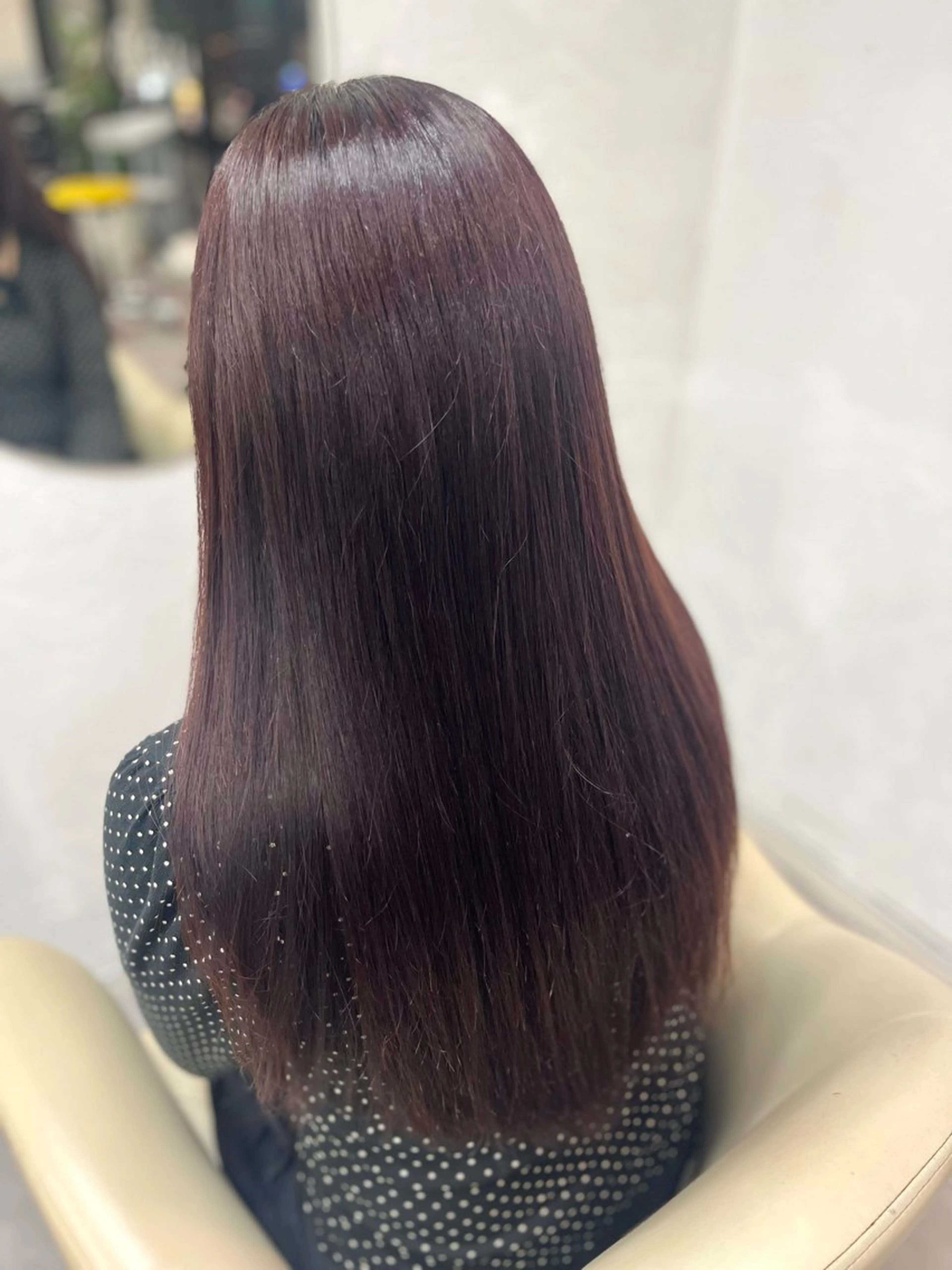 ロング カラー ヘアカラー トリートメント SiLO / maoのヘアスタイル