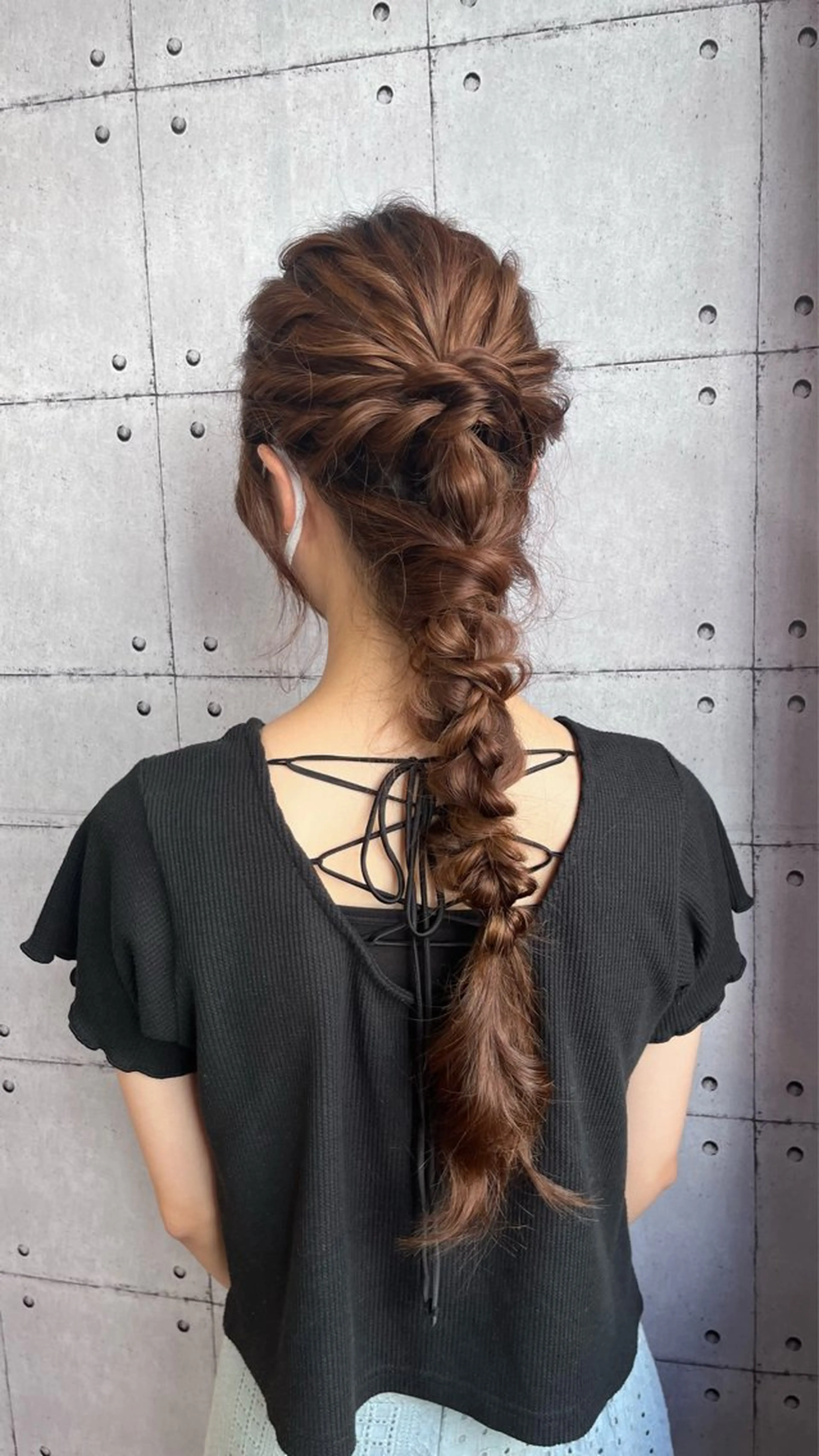パーティヘアセット🤍の写真