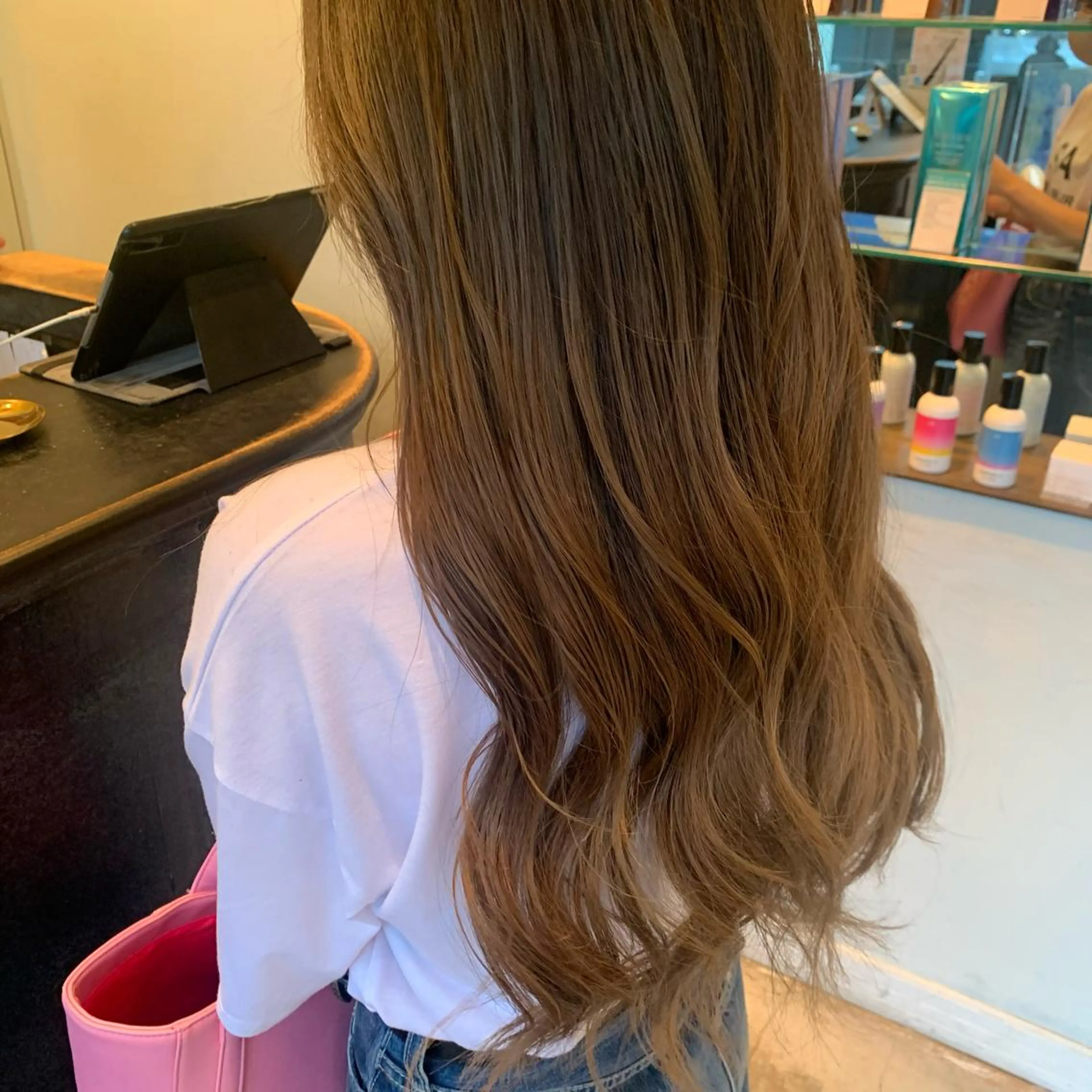 ロング カラー ベージュカラー イルミナカラー BAROQUE gotou 🌙のヘアスタイル