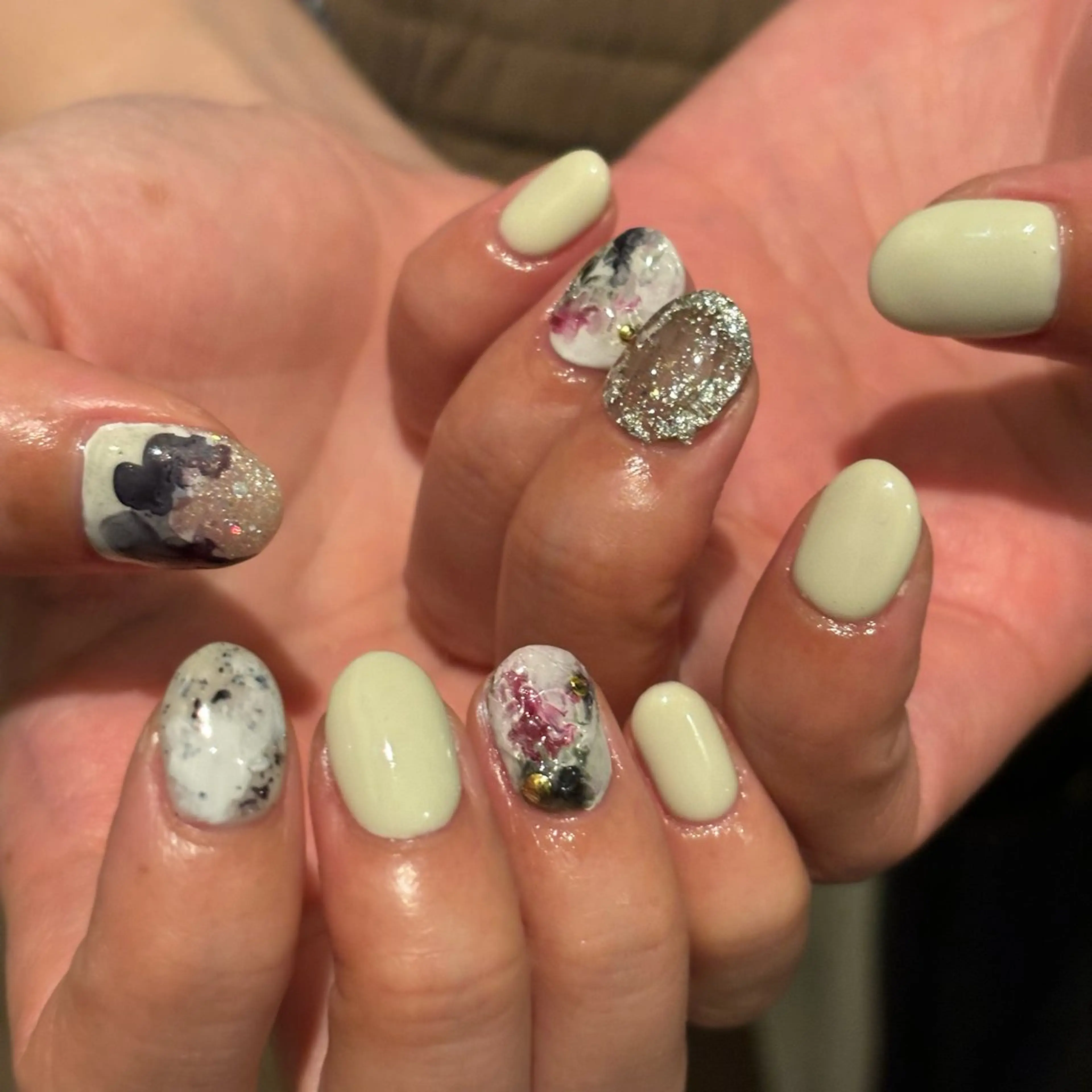 ネイル シンプルネイル SOL　nail イマナカのネイルデザイン