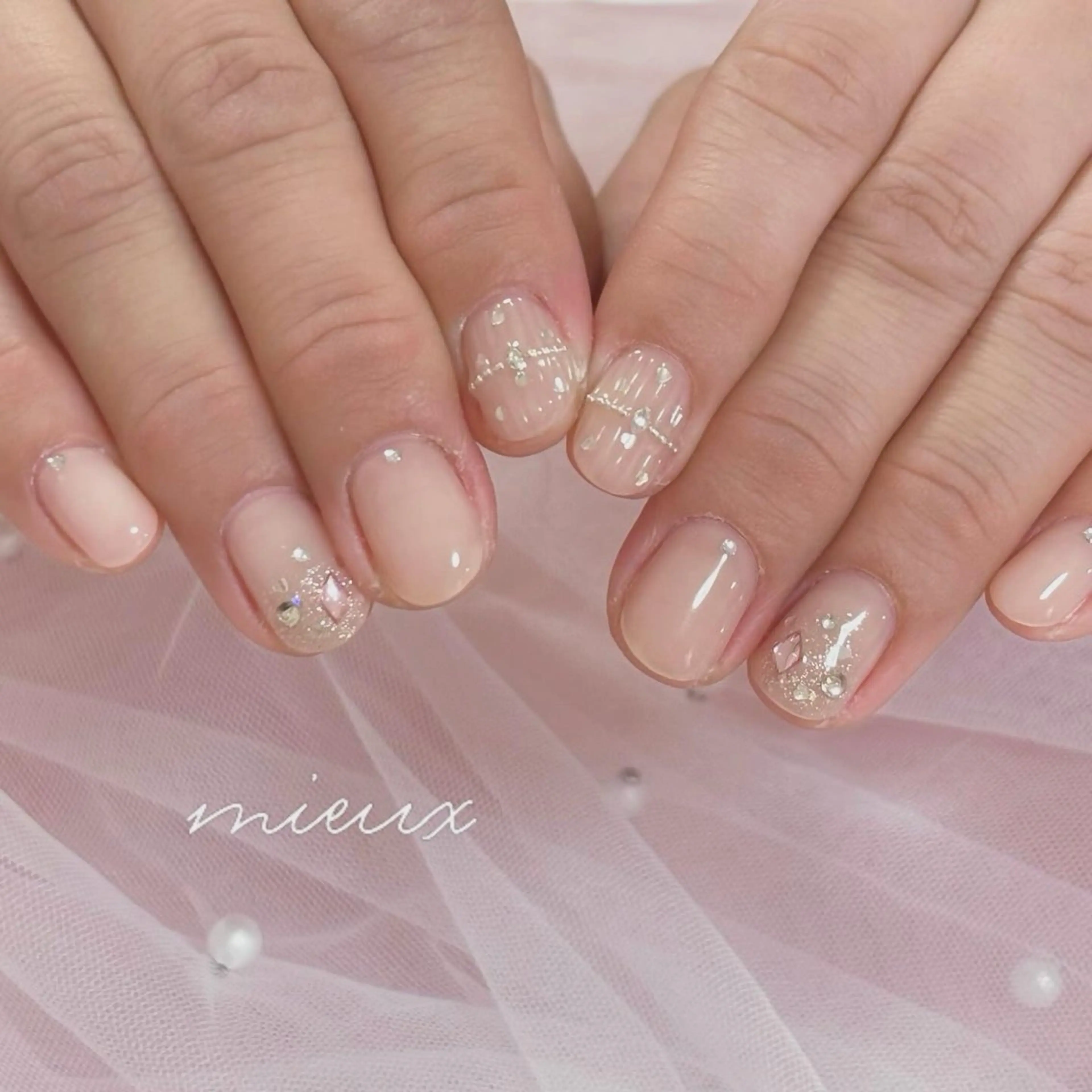 ネイル ハンドネイル nailsalon mieuxのネイルデザイン