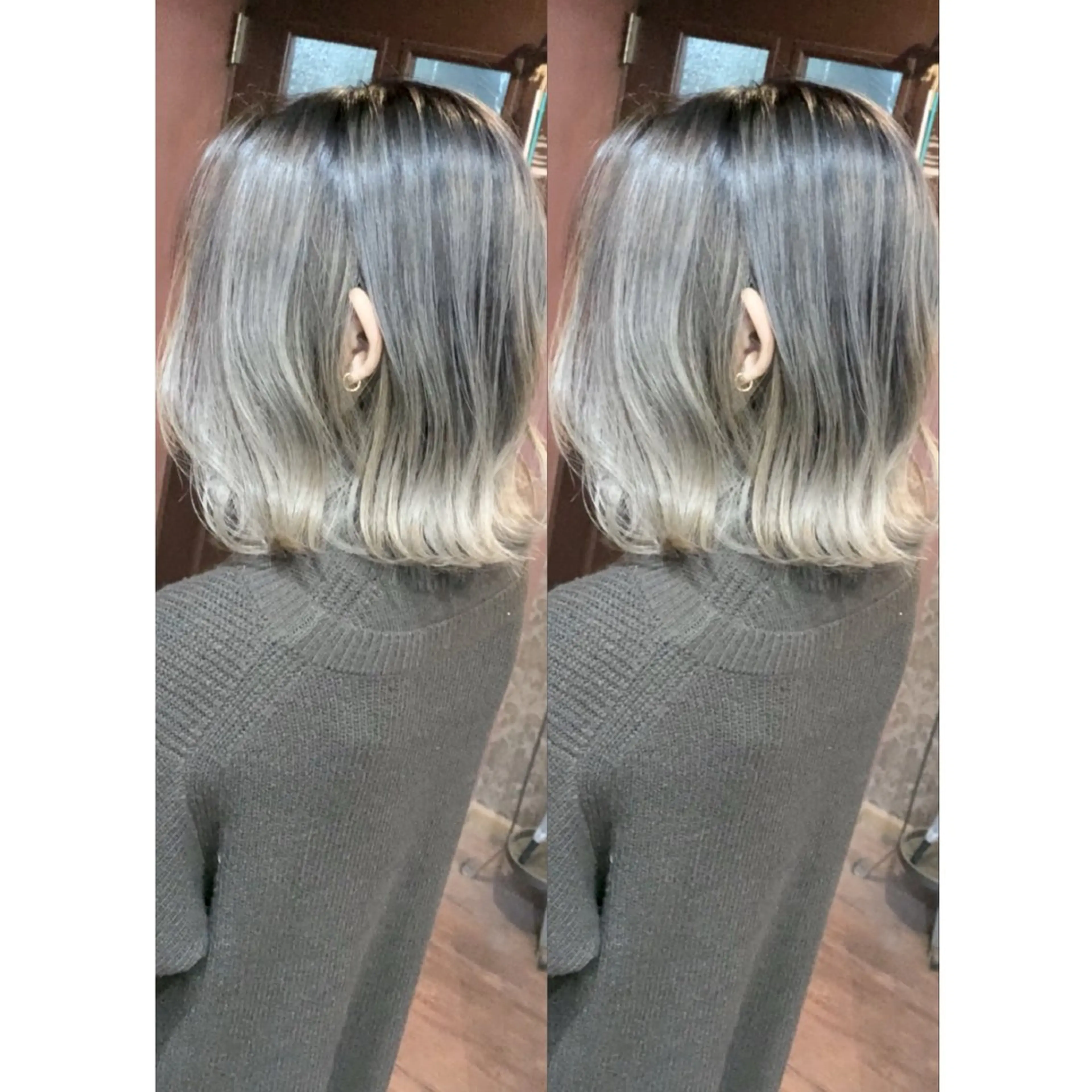 カラー バレイヤージュ 石井辰功也 フリーランス美容師のヘアスタイル