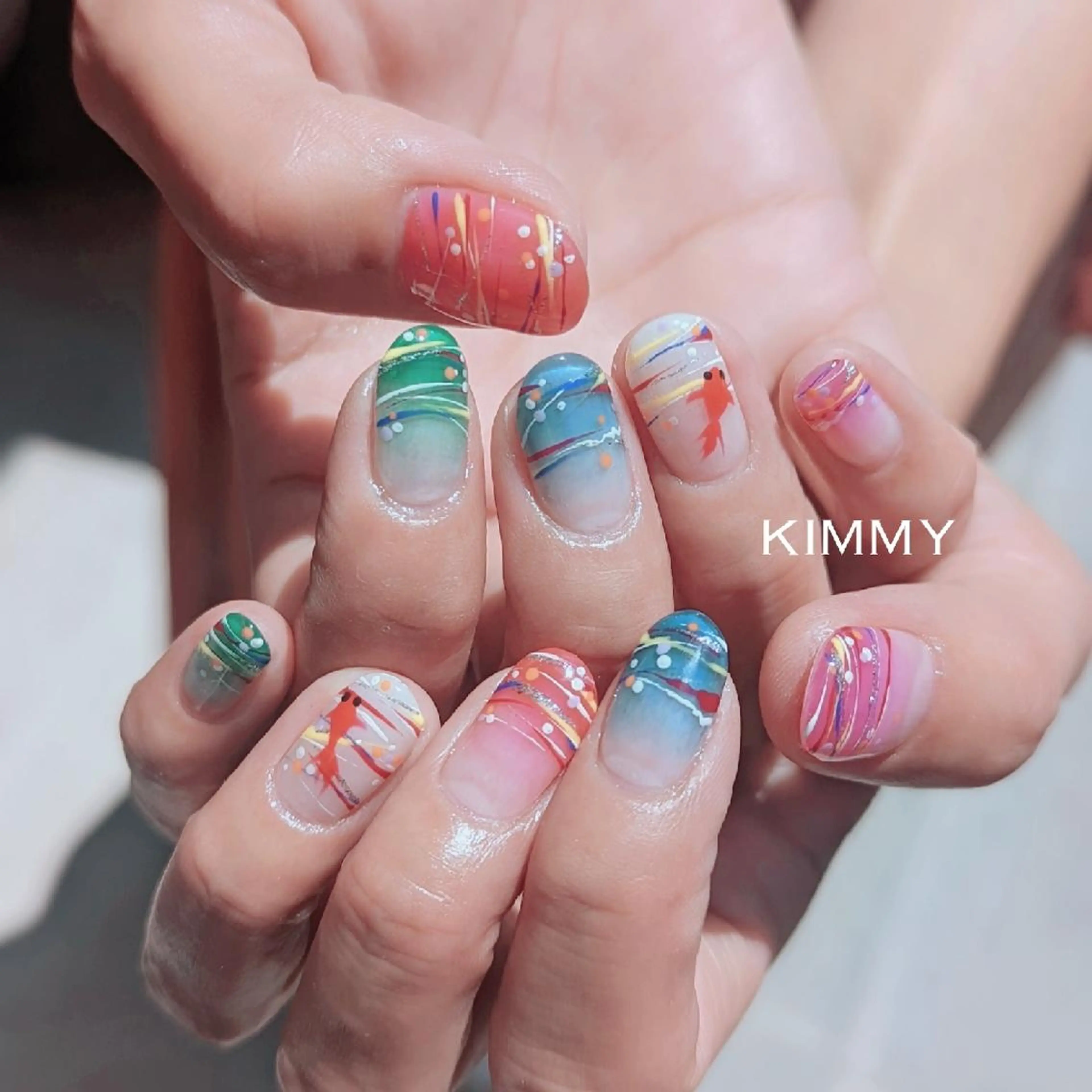 ネイル kimmy nailsのネイルデザイン