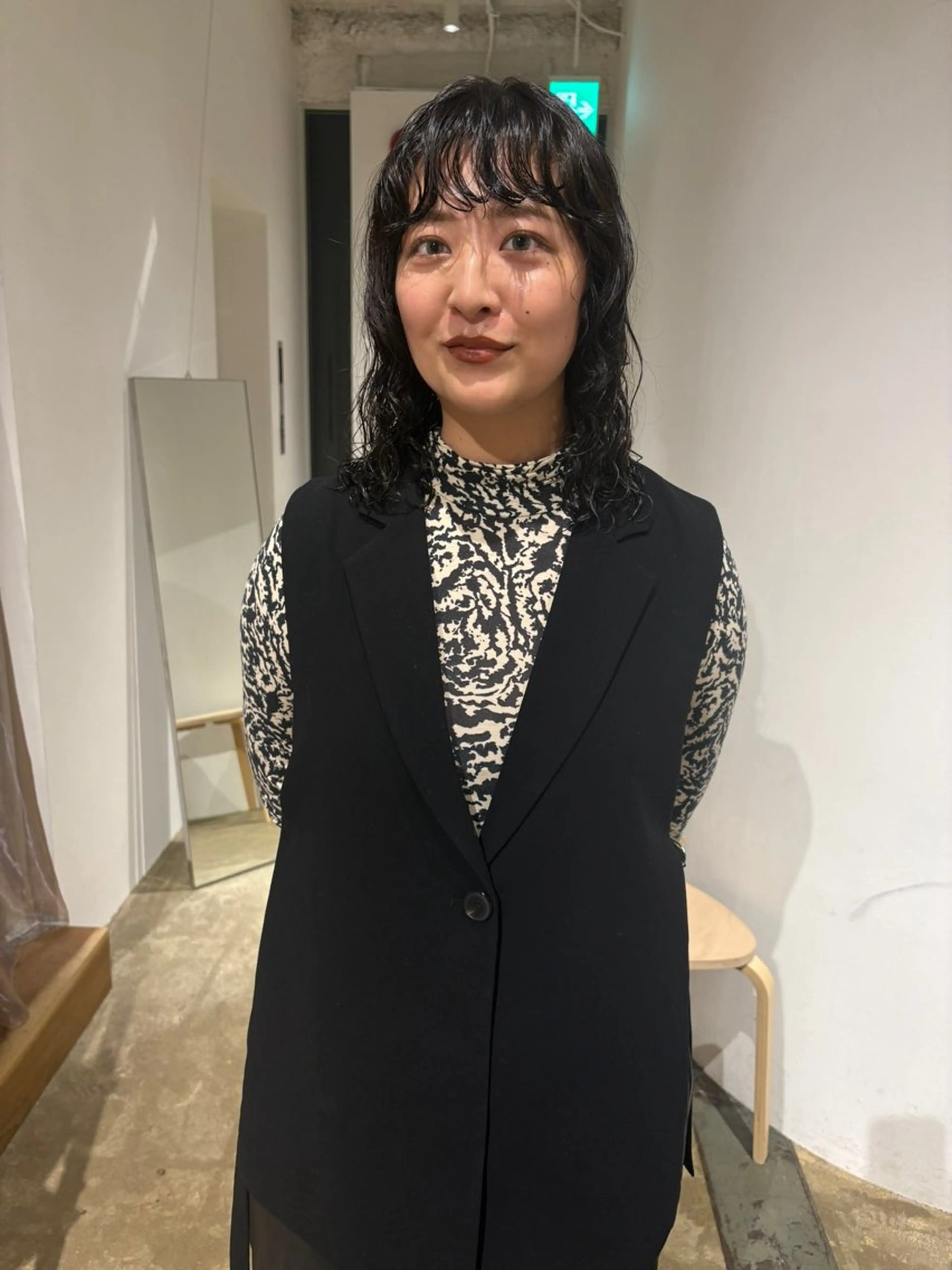 セミロング パーマ カット パーマ 似合わせカット🫧/ パーマ🥇/KIBEのヘアスタイル