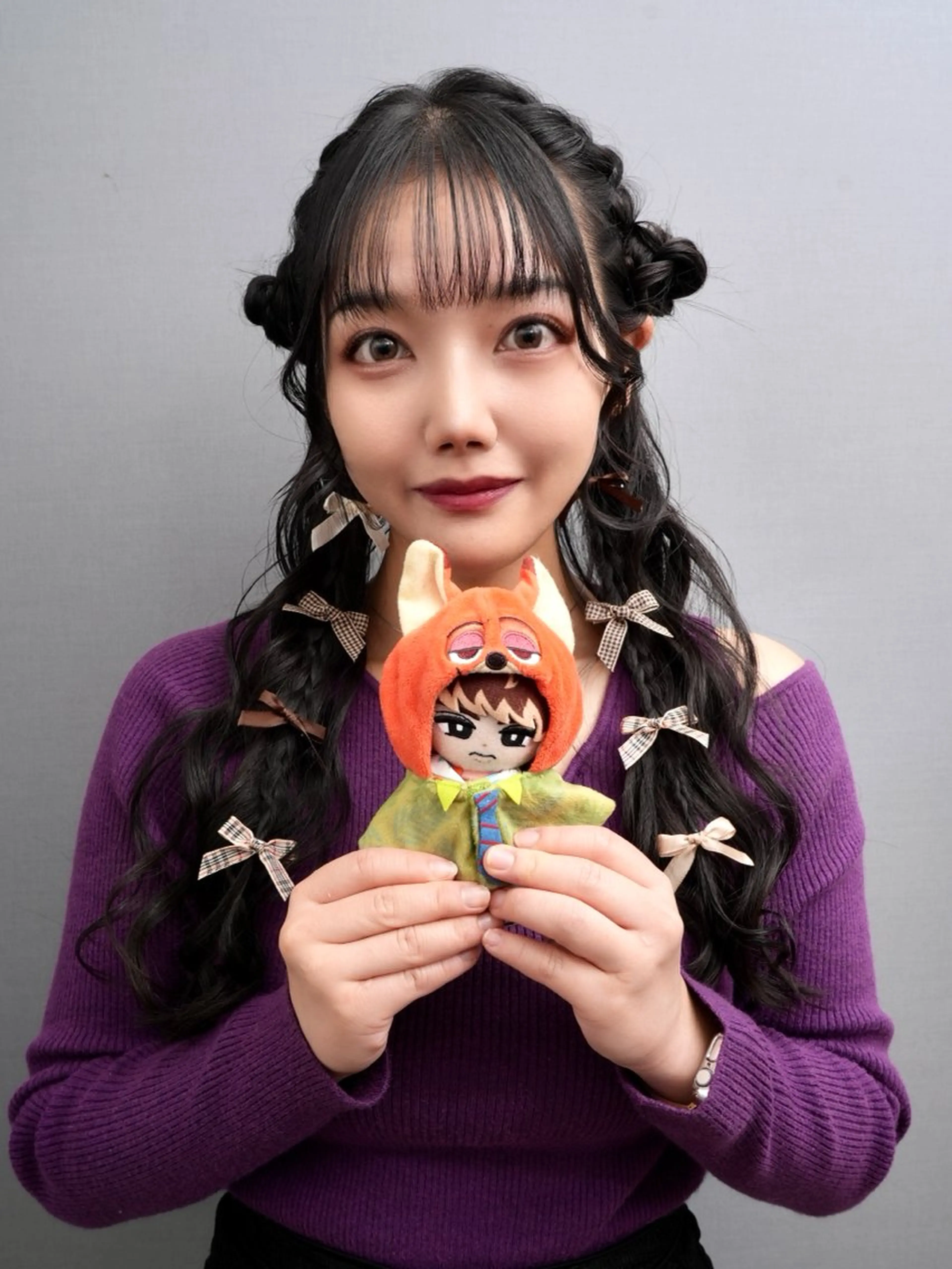 ロング ヘアアレンジ ヘアセット 推し活専用 【派手髪】飯野ゆかりのヘアスタイル