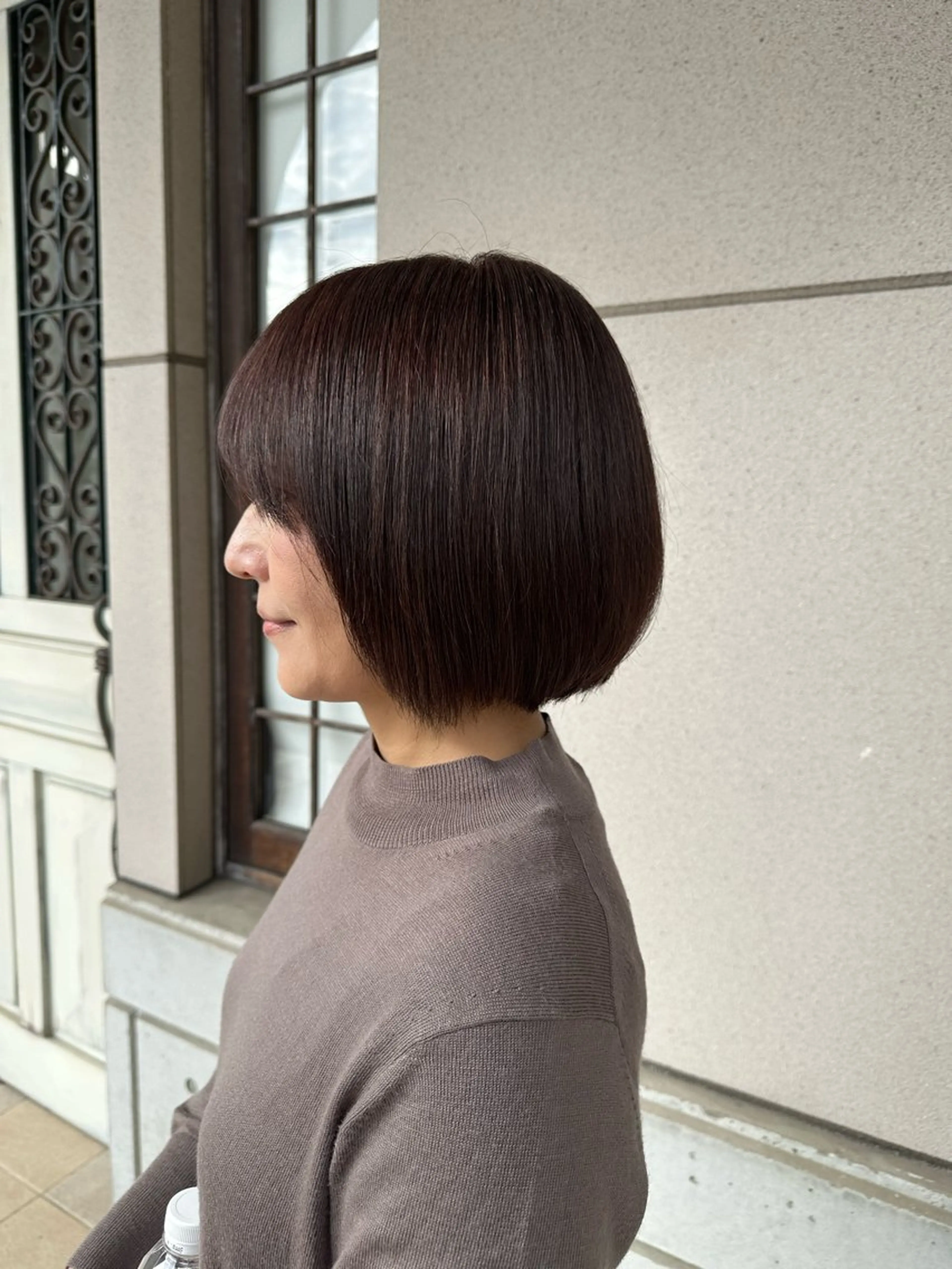 ショート カラー 藤原 蓮のヘアスタイル