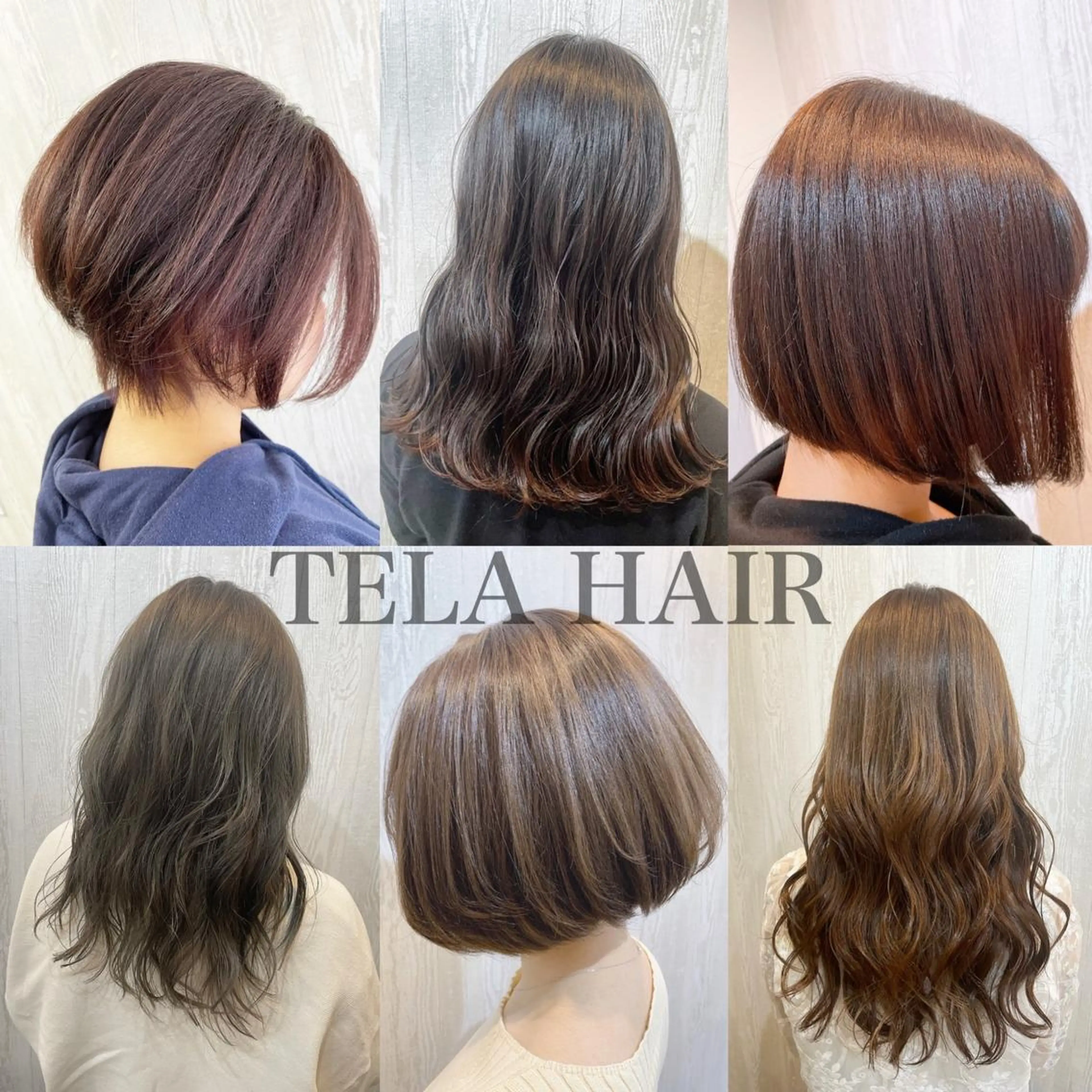 ロング カラー HUENEST アカデミーサロンのヘアスタイル