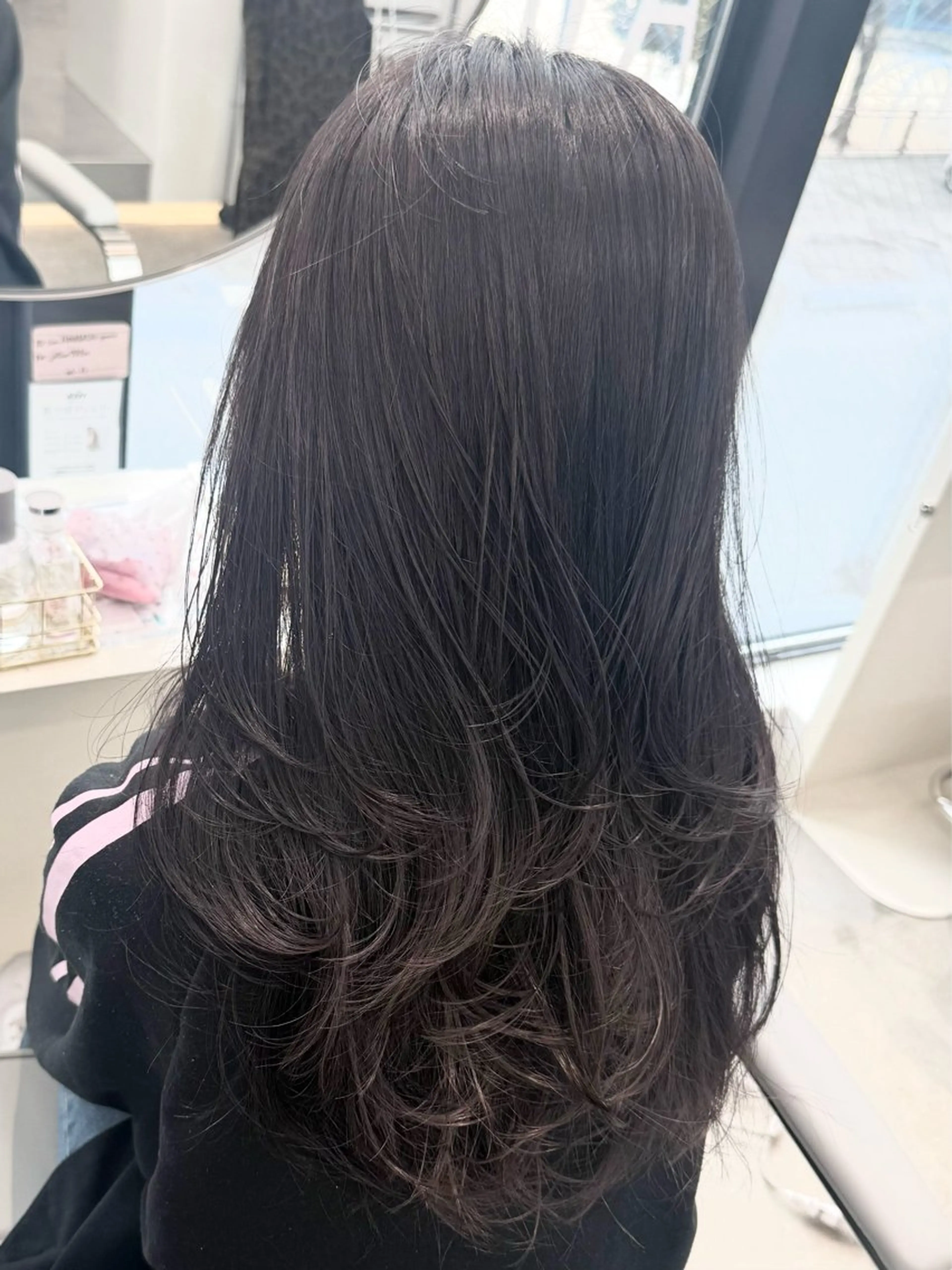 カラー 透明感×艶髪/ 韓国レイヤー／MIOのヘアスタイル