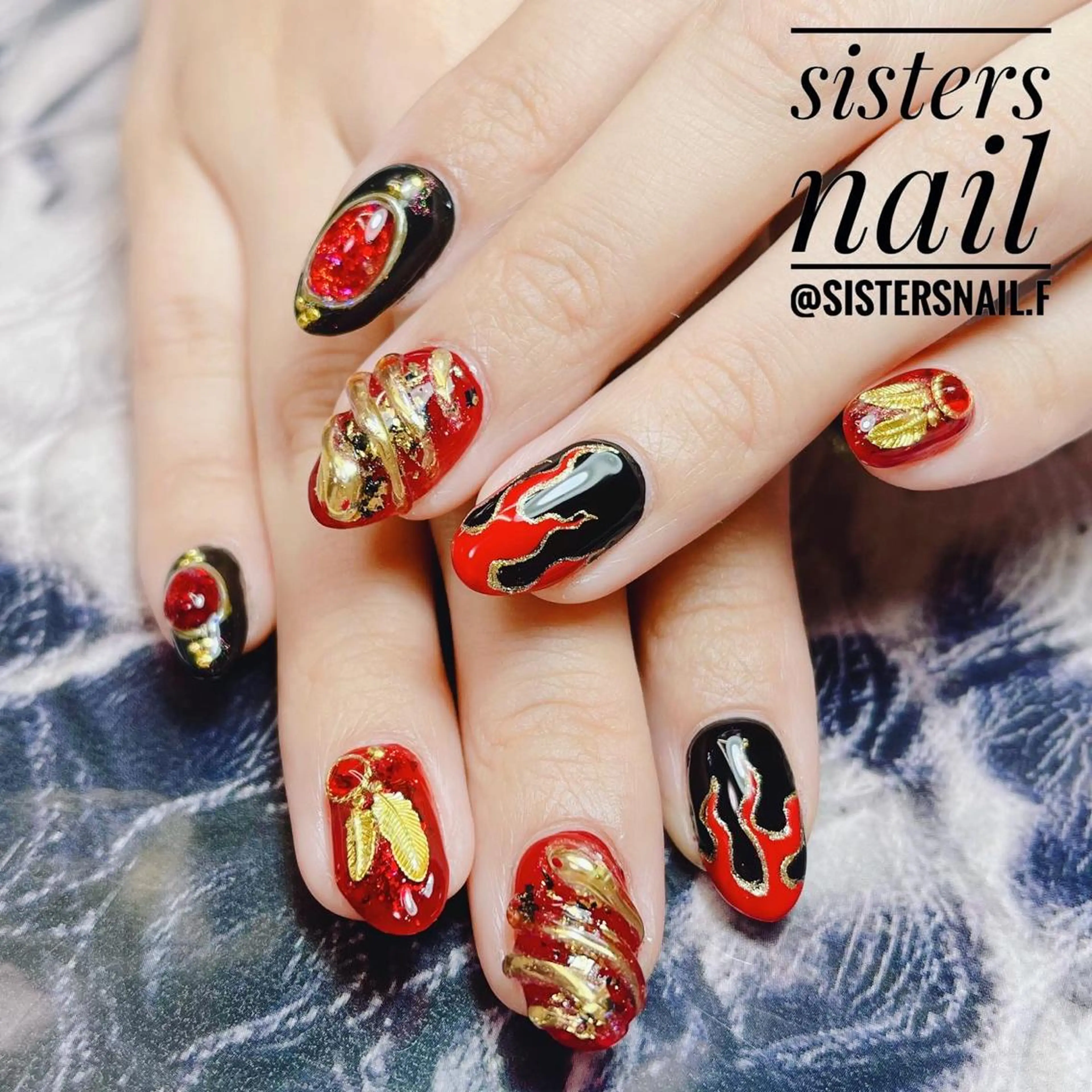 ネイル アートネイル sisters nail.fのネイルデザイン
