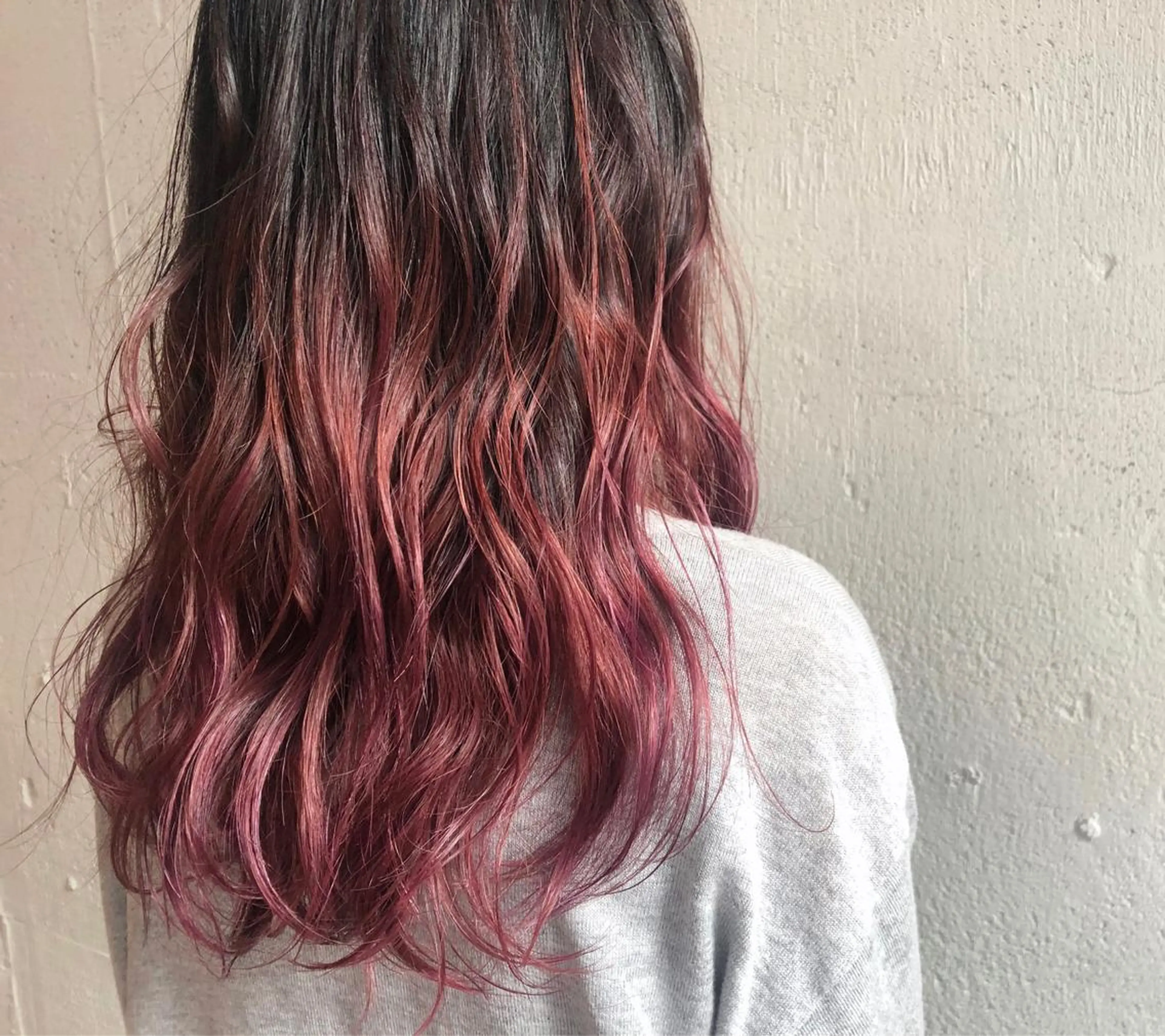 セミロング カラー グラデーションカラー ciAo!所属・ふくだ りさ【ciAo!】のヘアスタイル