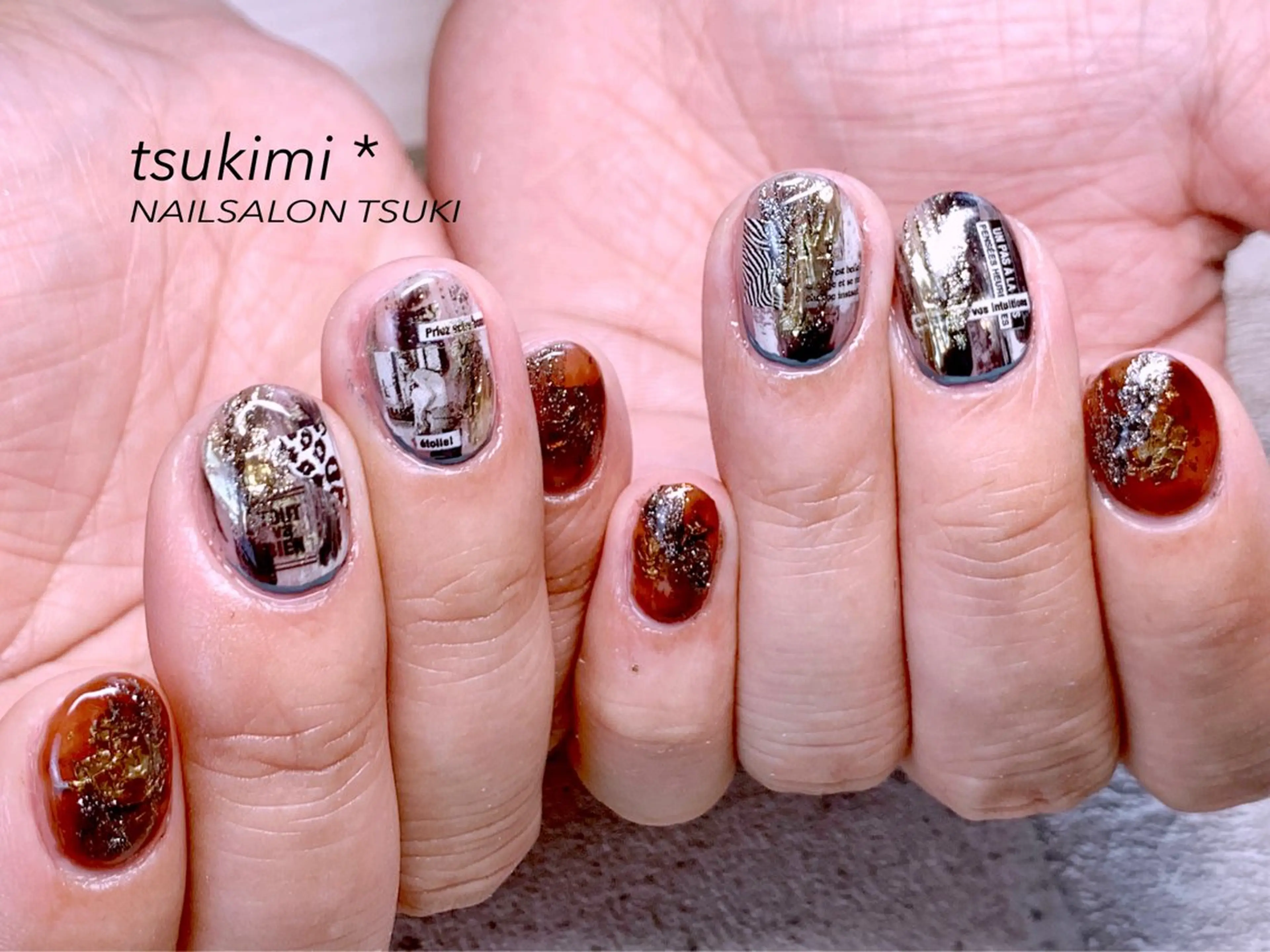 ネイル ニュアンスネイル ハンドネイル Tsuki.所属・Nailsalon Tsuki.のネイルデザイン