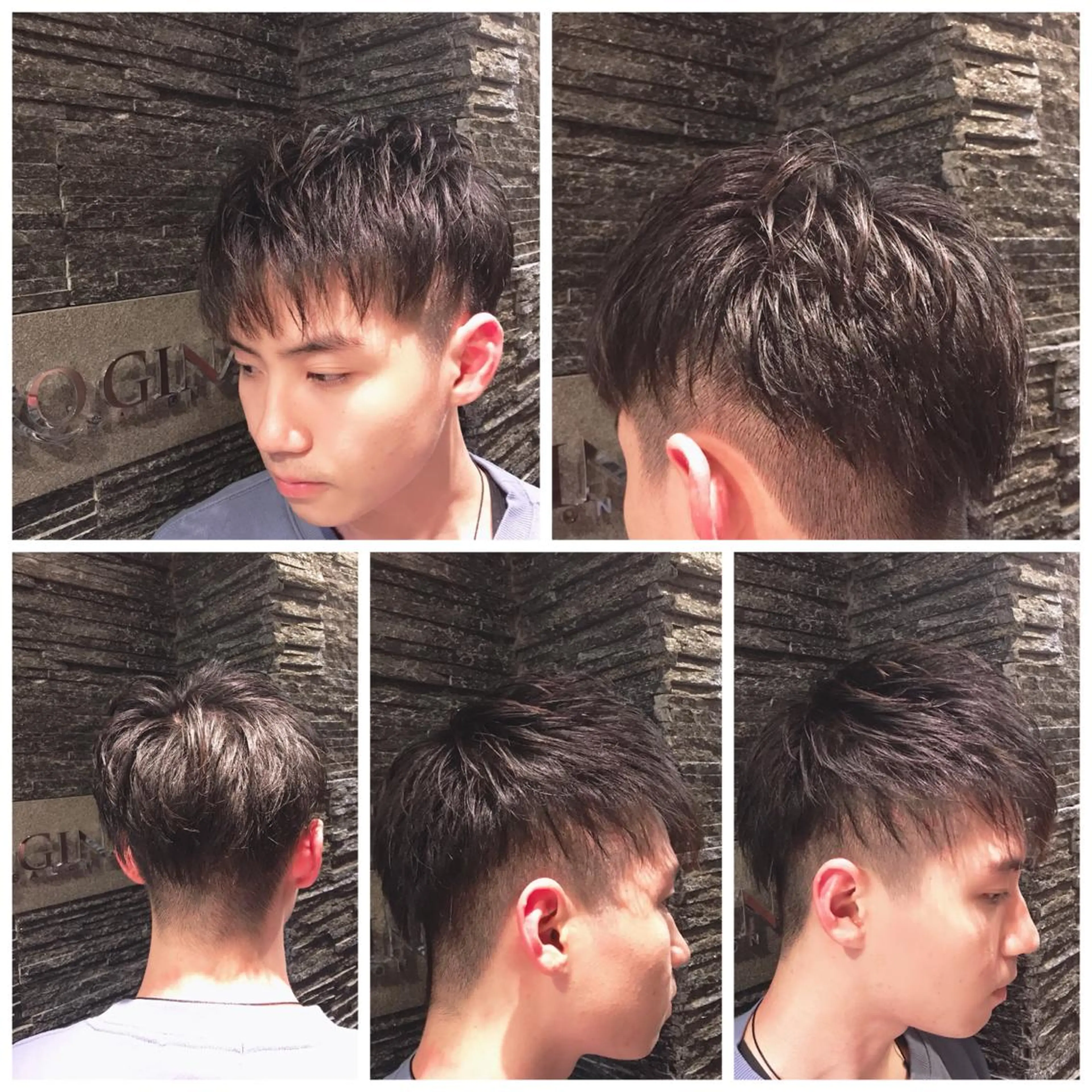 ショート 岡部 迅のヘアスタイル