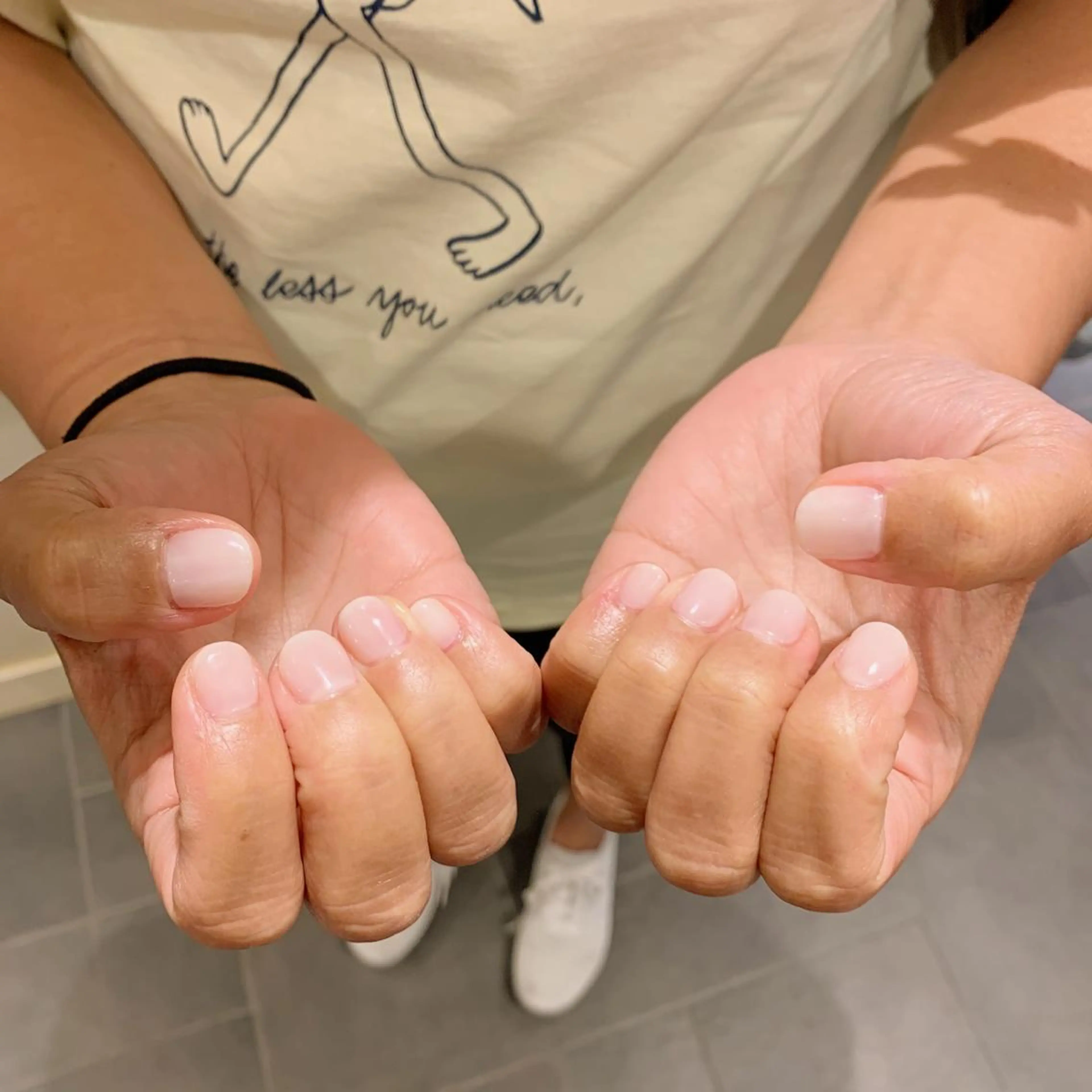 ネイル ジェルネイル ワンカラーネイル パラジェル 鈴木 里奈のネイルデザイン