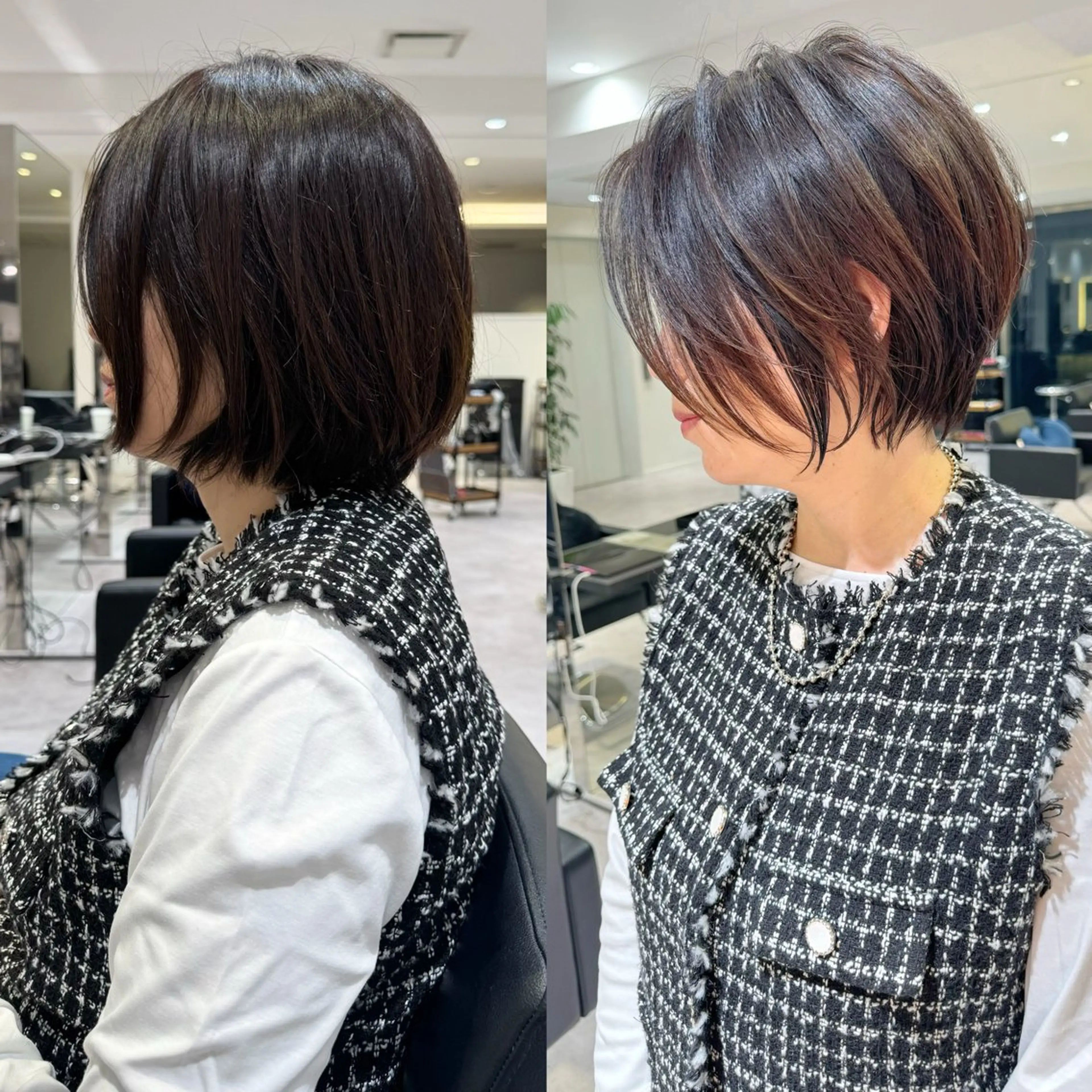 ショート お悩み解決ひし形 ショート✂️　イガワのヘアスタイル