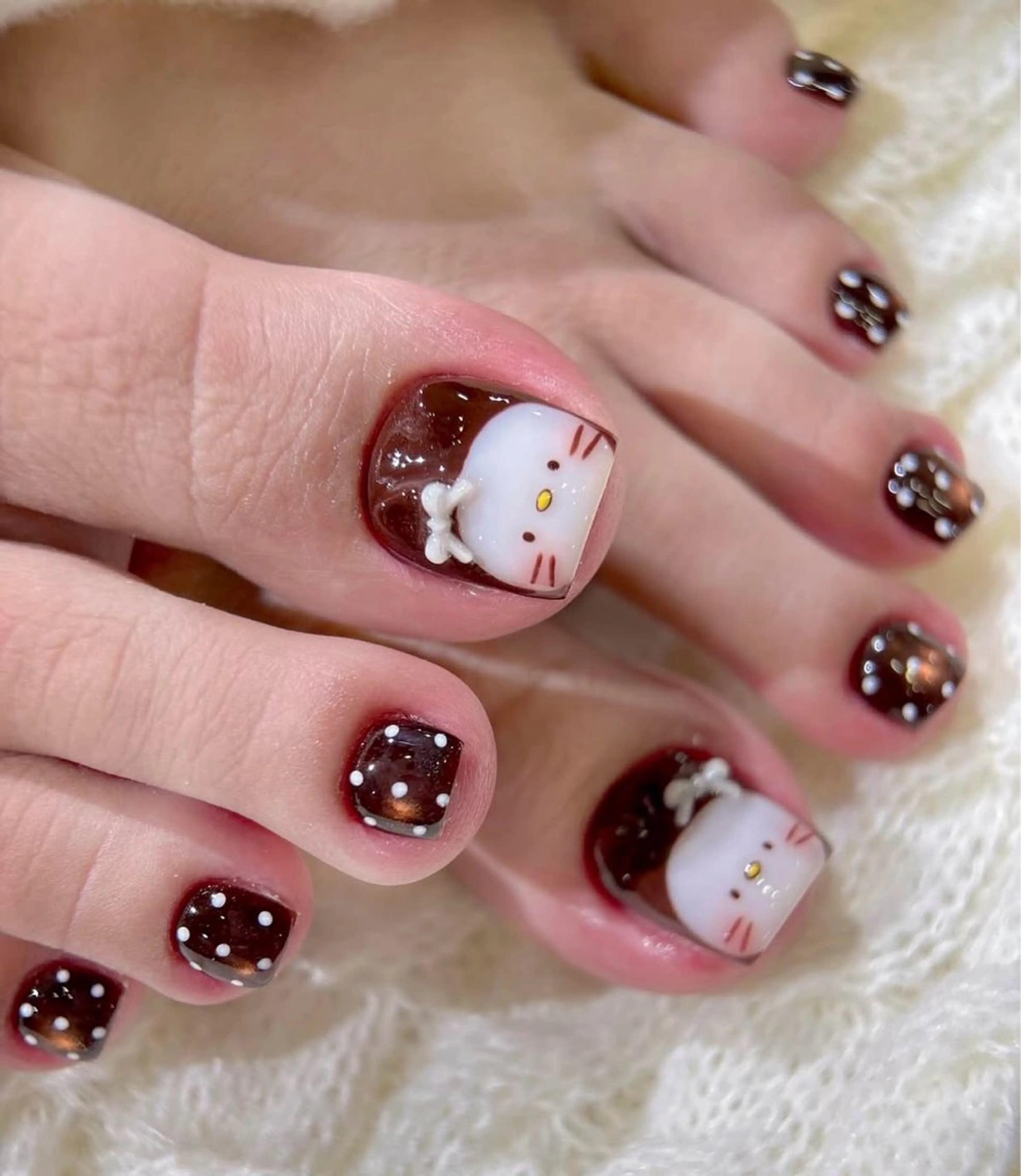 ネイル 韓国ネイル 持ち込み ニュアンスネイル ネイルチップ 冬ネイル RINN ANA.CHUOのネイルデザイン