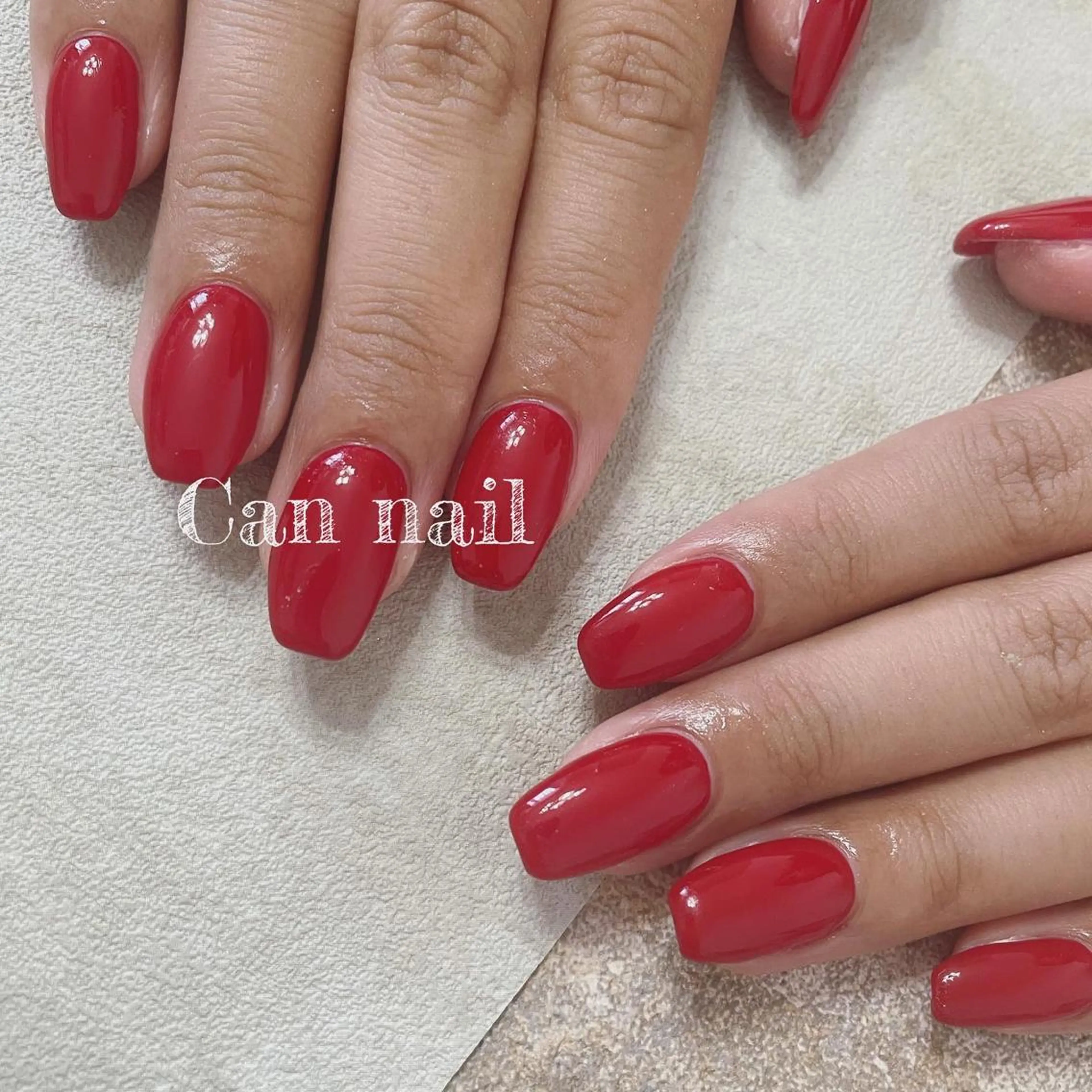 セミロング ネイル Parfum パルファンのネイルデザイン