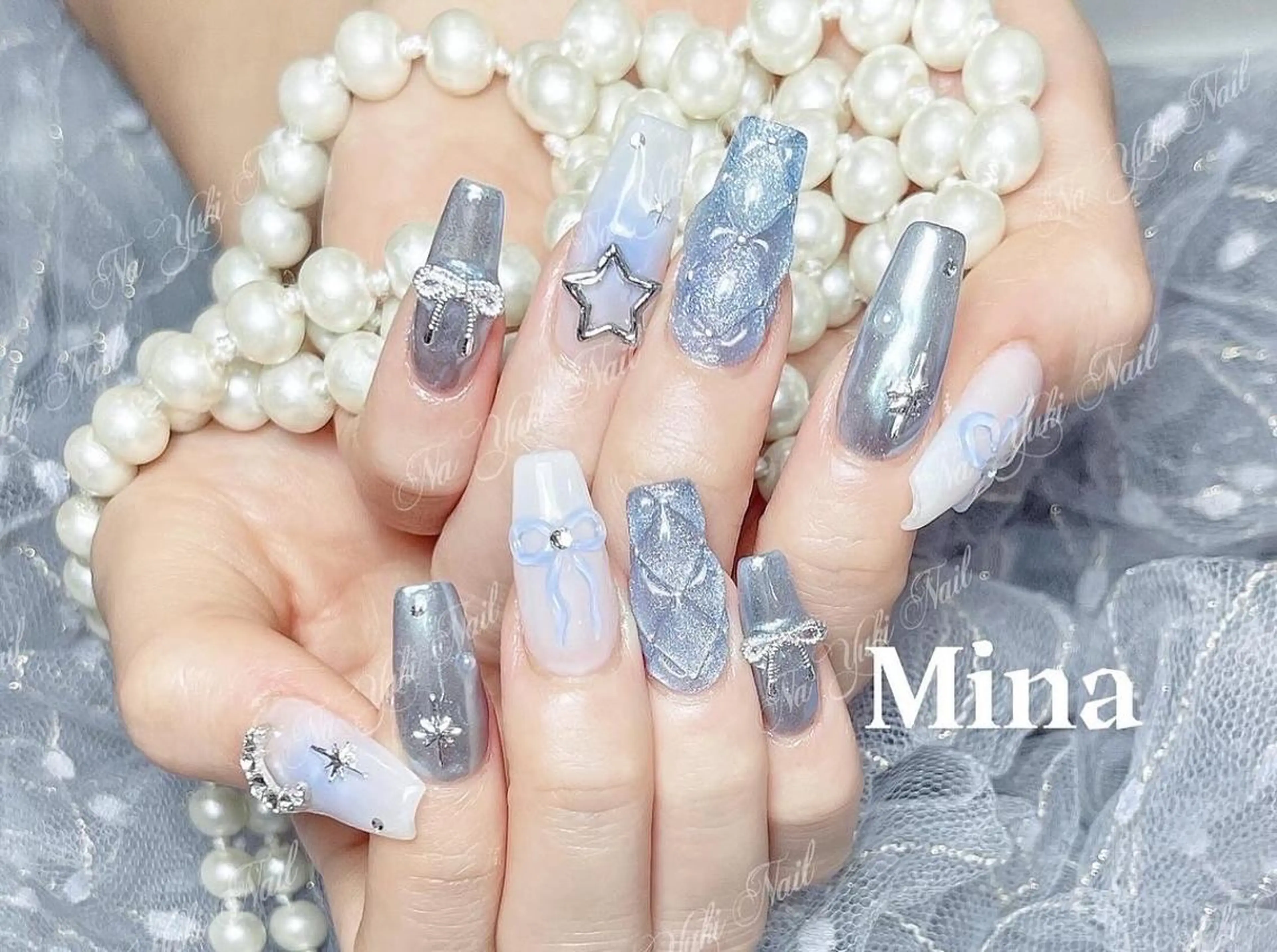 ネイル ハンドネイル 🦋 Queenieのネイルデザイン