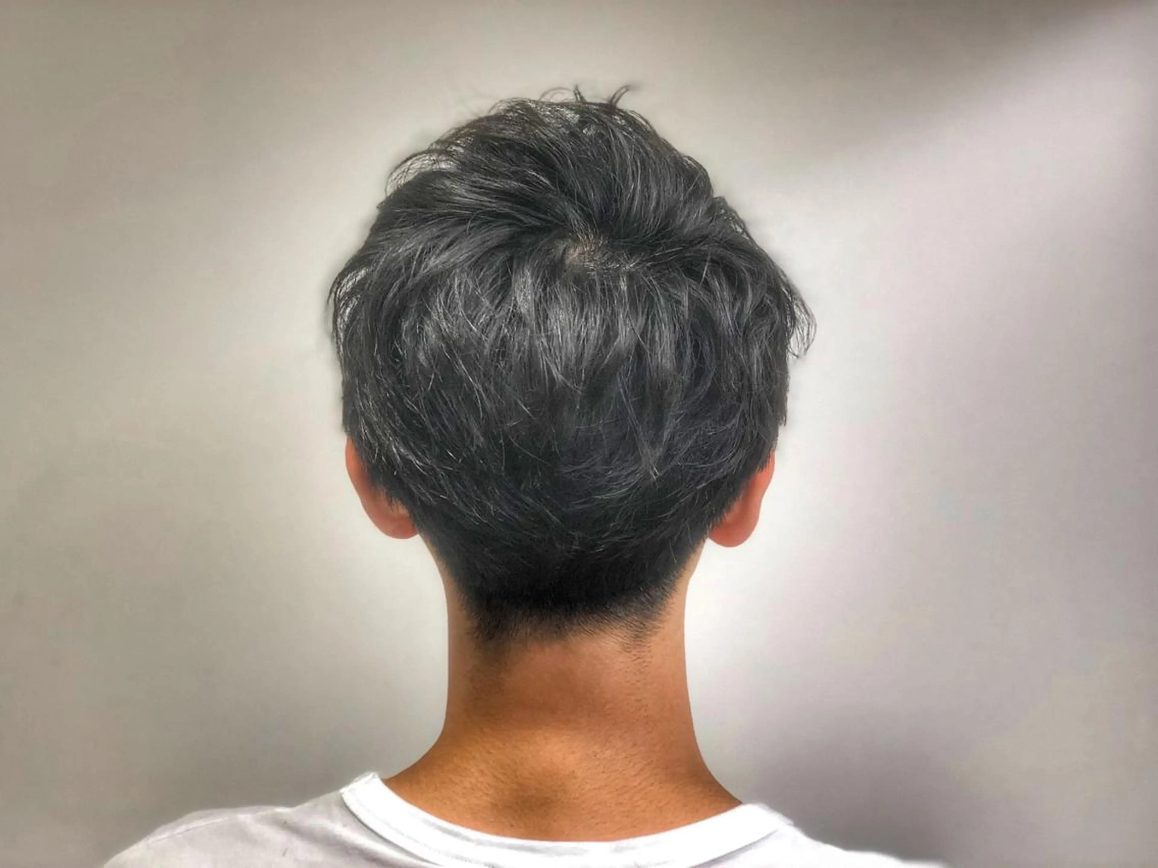 ショート カラー パーマ メンズ 美髪矯正 Rioのヘアスタイル