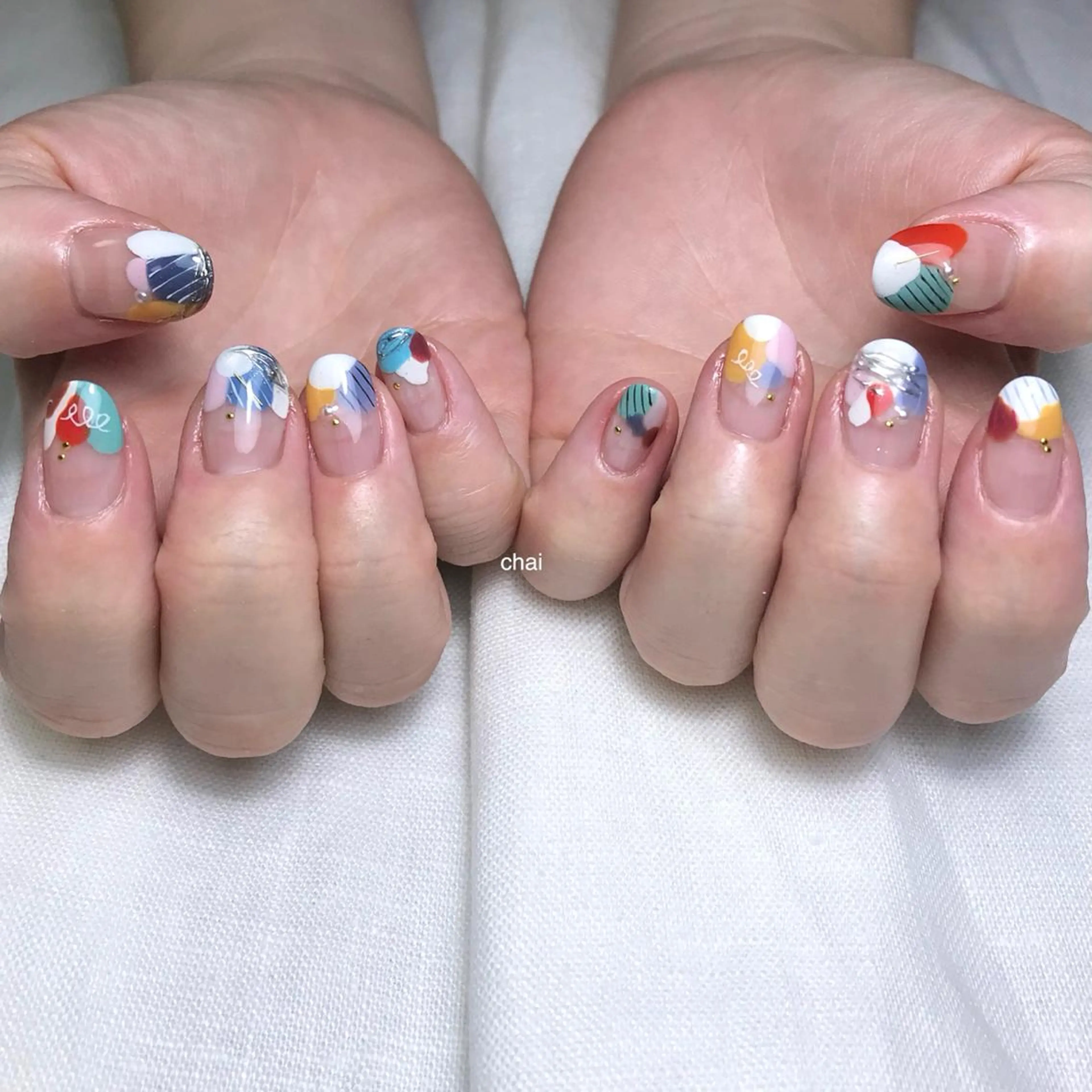 ネイル ハンドネイル 💅chainail _aiのネイルデザイン