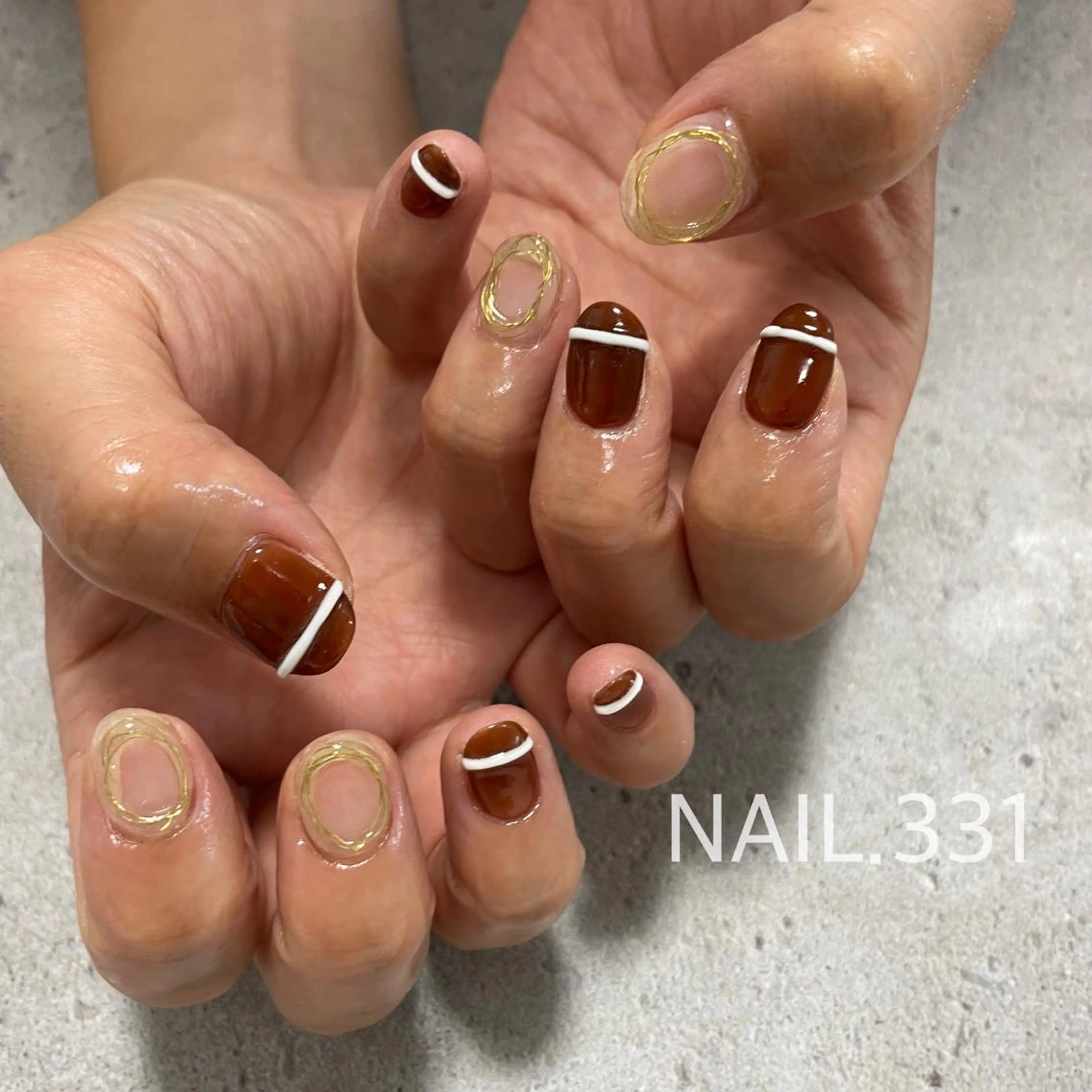 ネイル ハンドネイル Nail 331のネイルデザイン