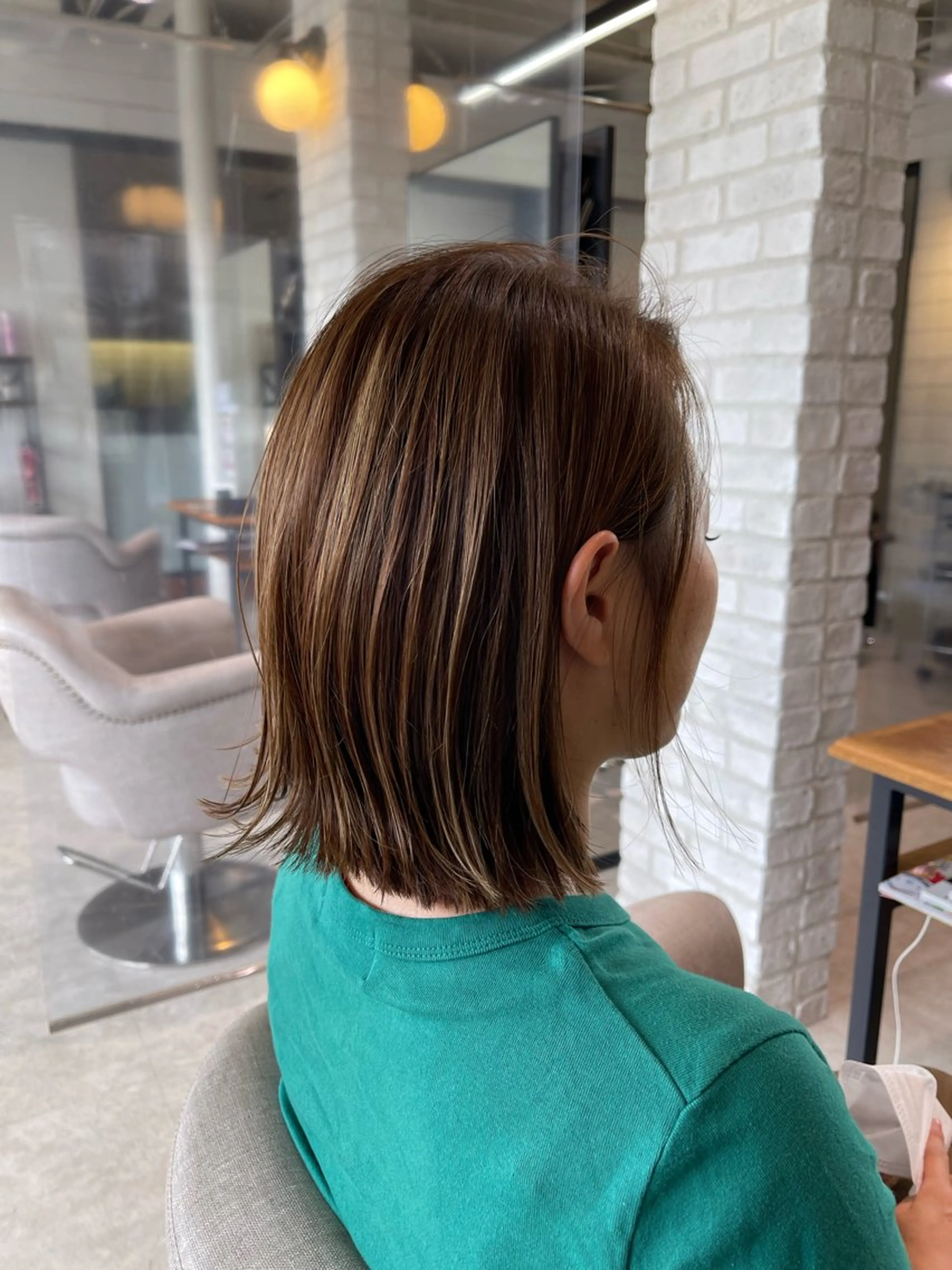 ミディアム 秋元 直人のヘアスタイル