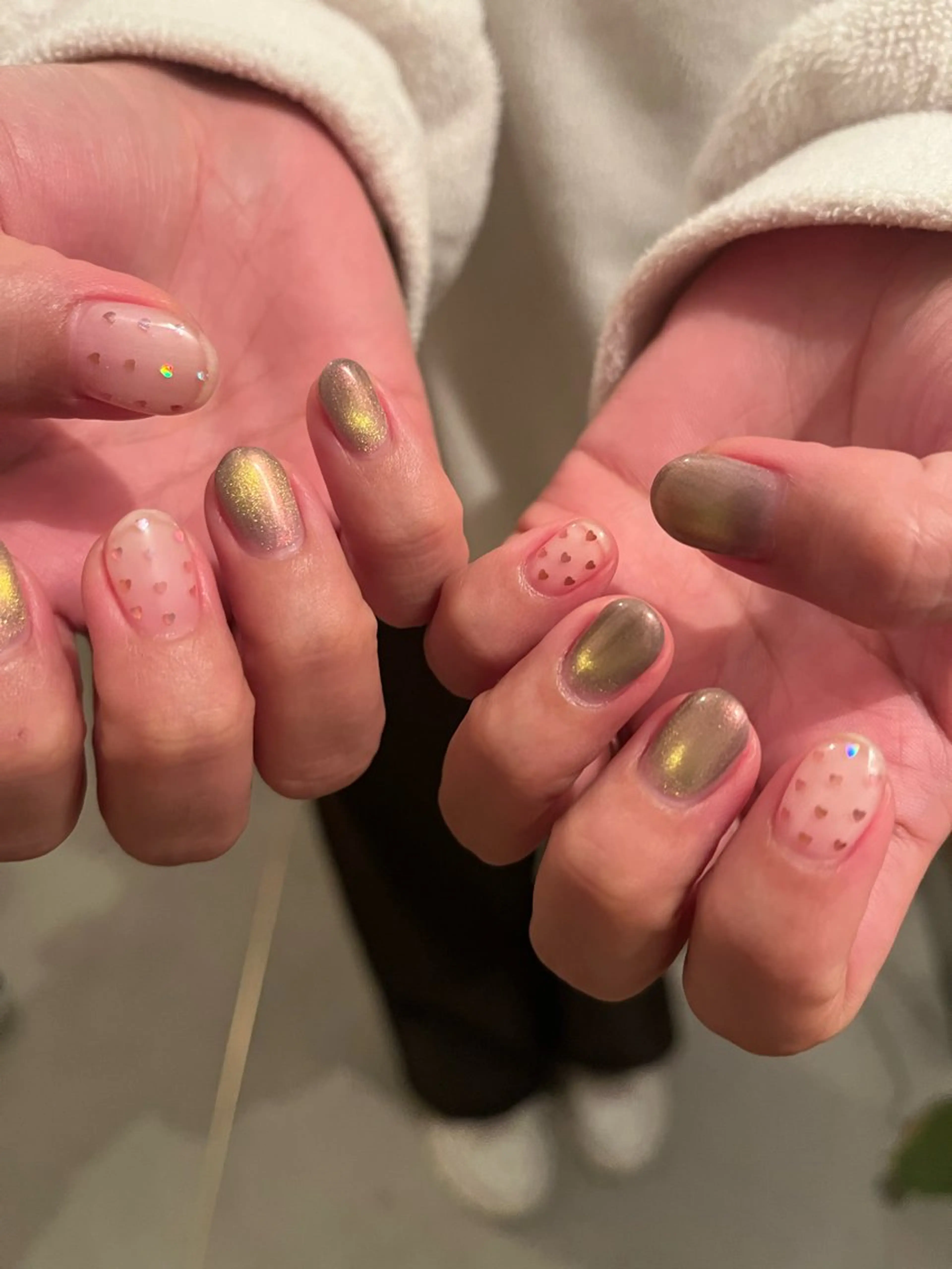 ネイル ハート K Aのネイルデザイン