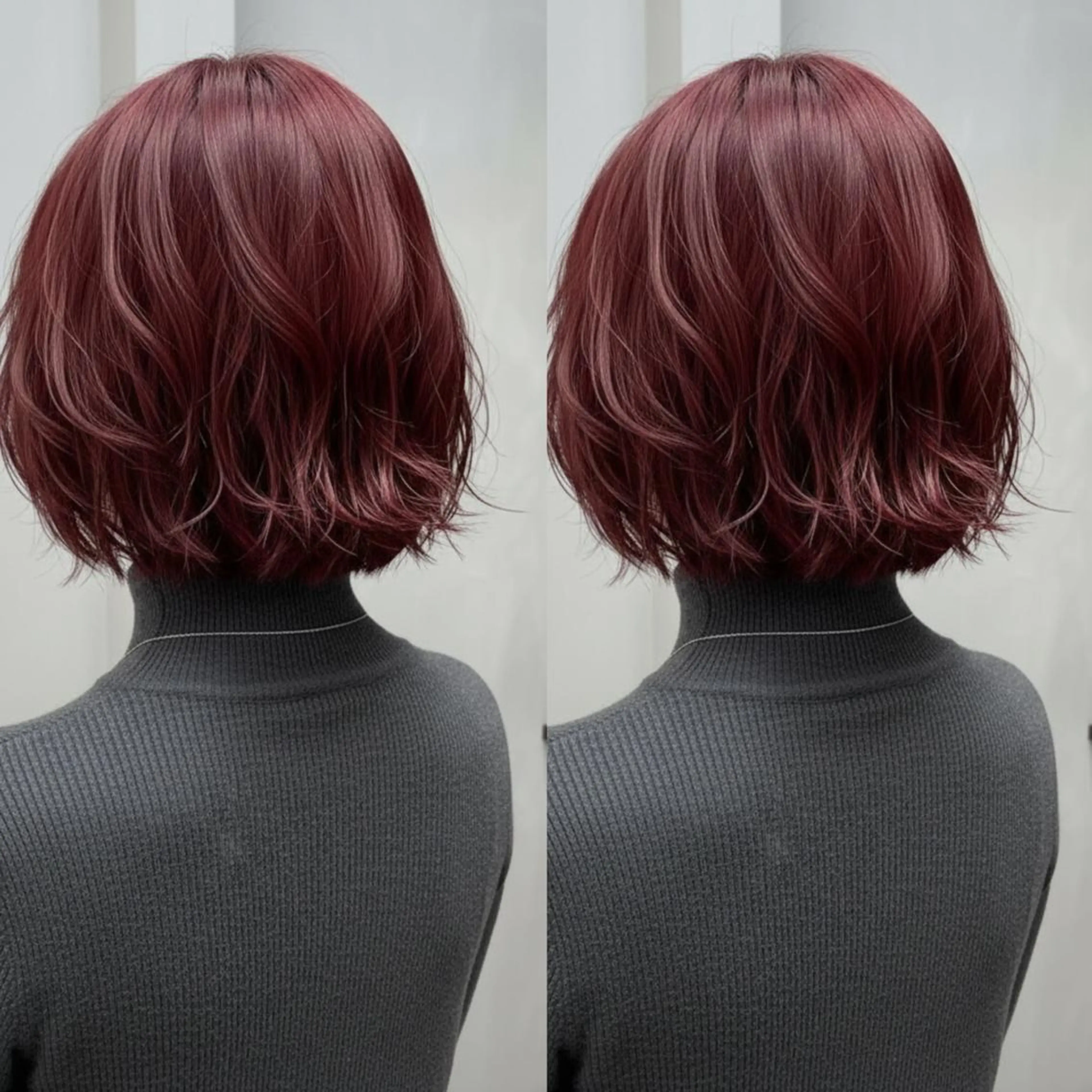 【絶対可愛くなりたい方へ🪞】カット➕赤みカラー➕しっとりTR🎀🩷の写真