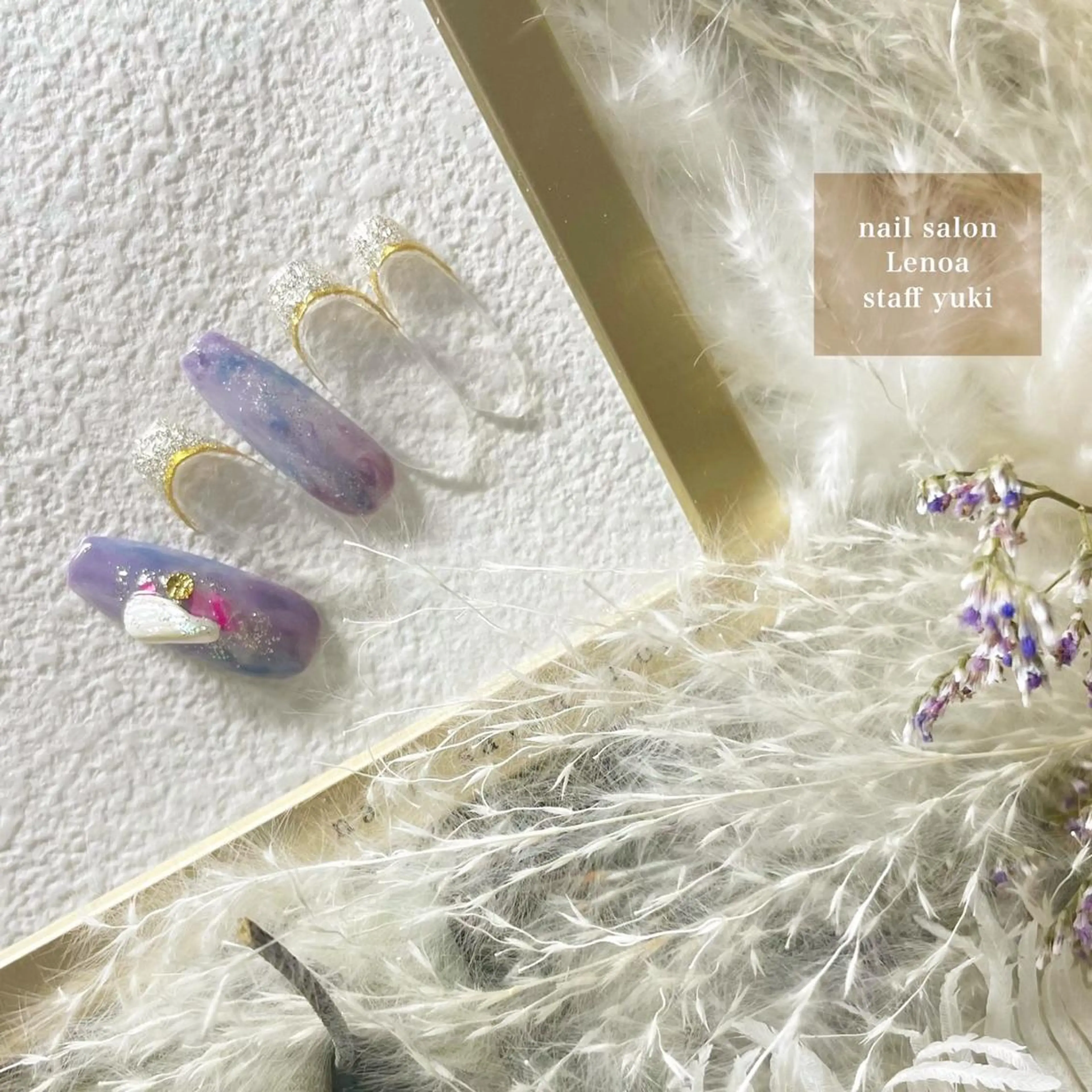 ネイル ハンドネイル Lenoa Yukiのネイルデザイン