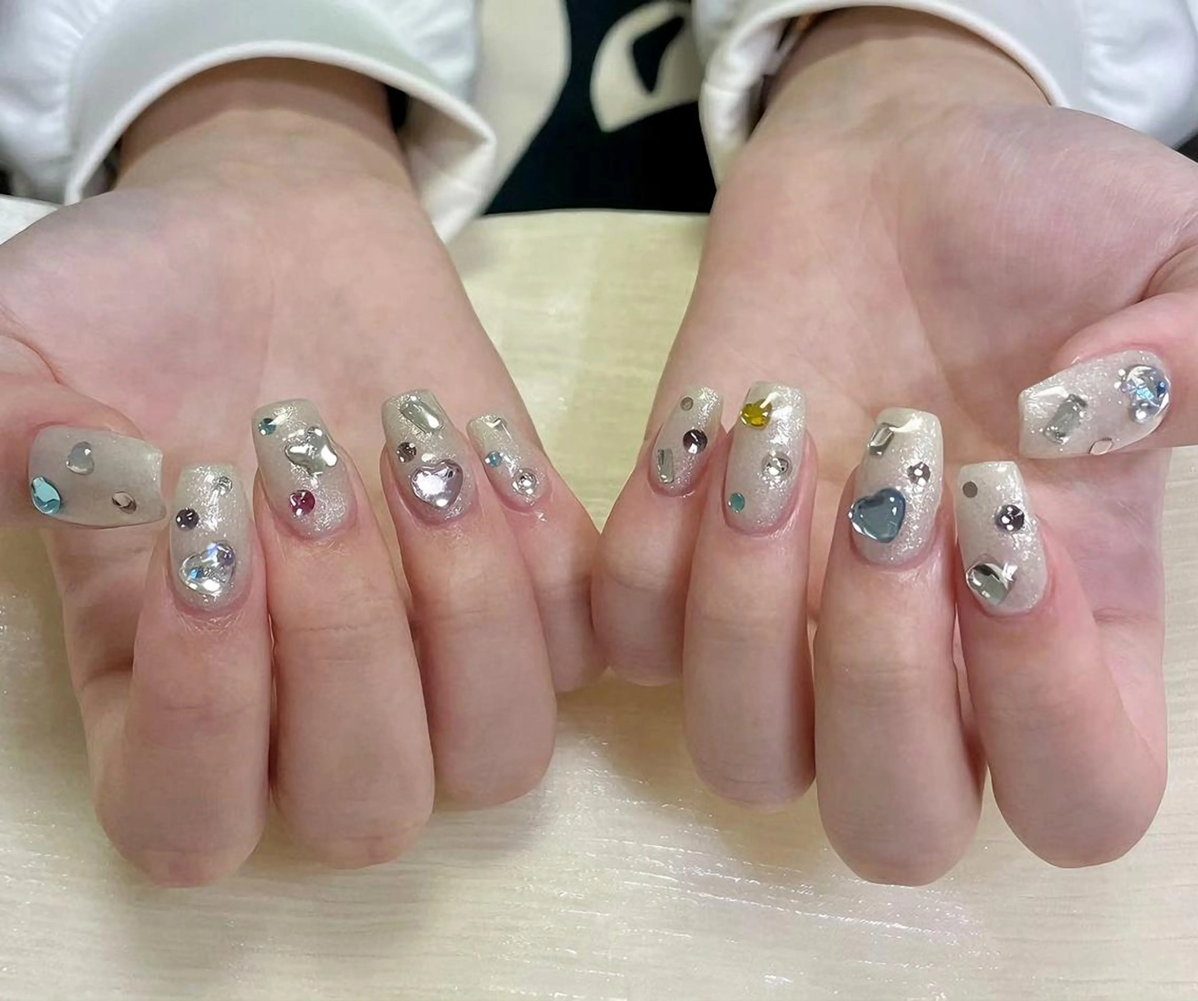 ネイル ハンドネイル By moonネイル 🌷ワンホン/韓国風のネイルデザイン