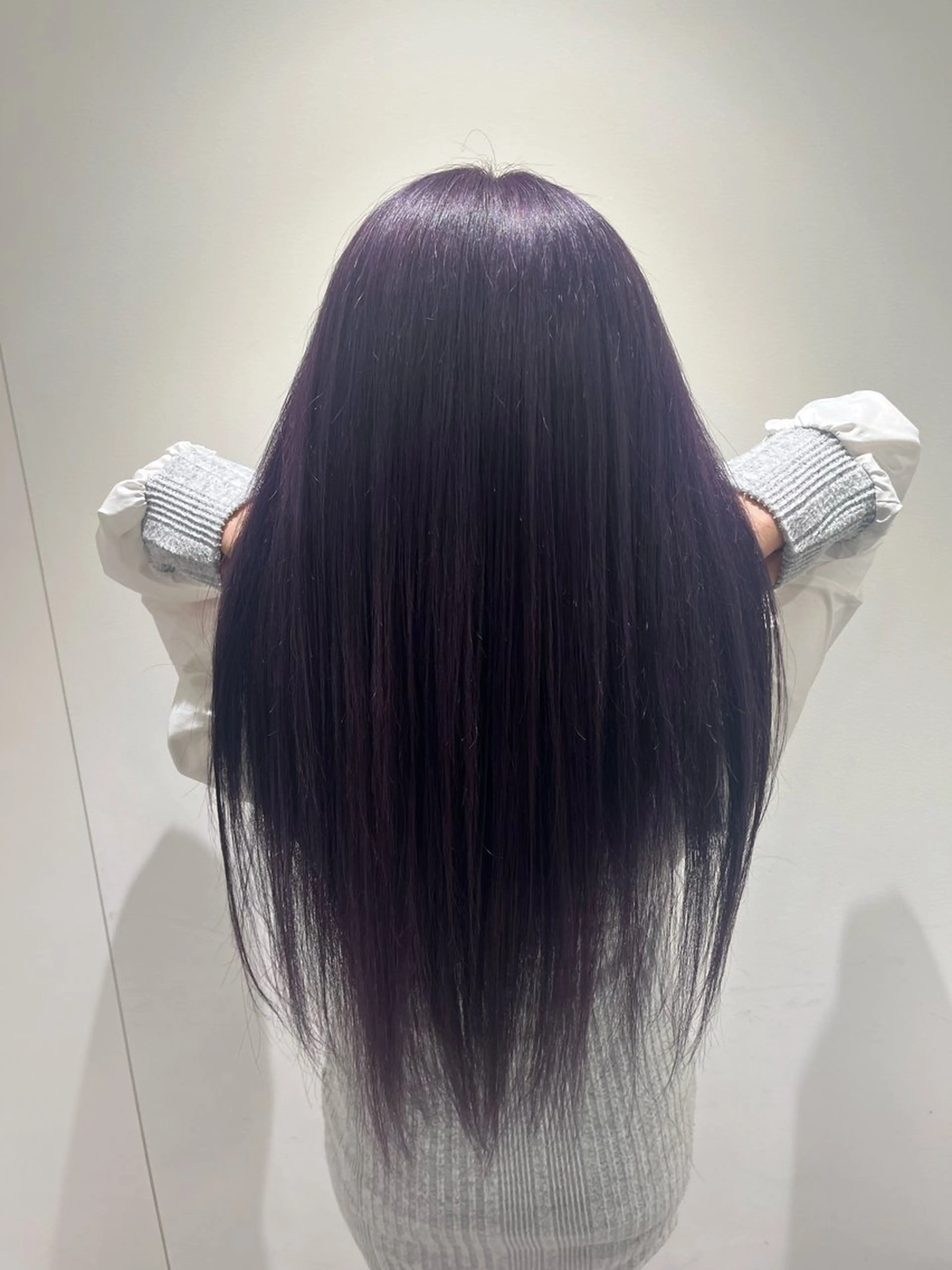 ロング 菊池 純香のヘアスタイル