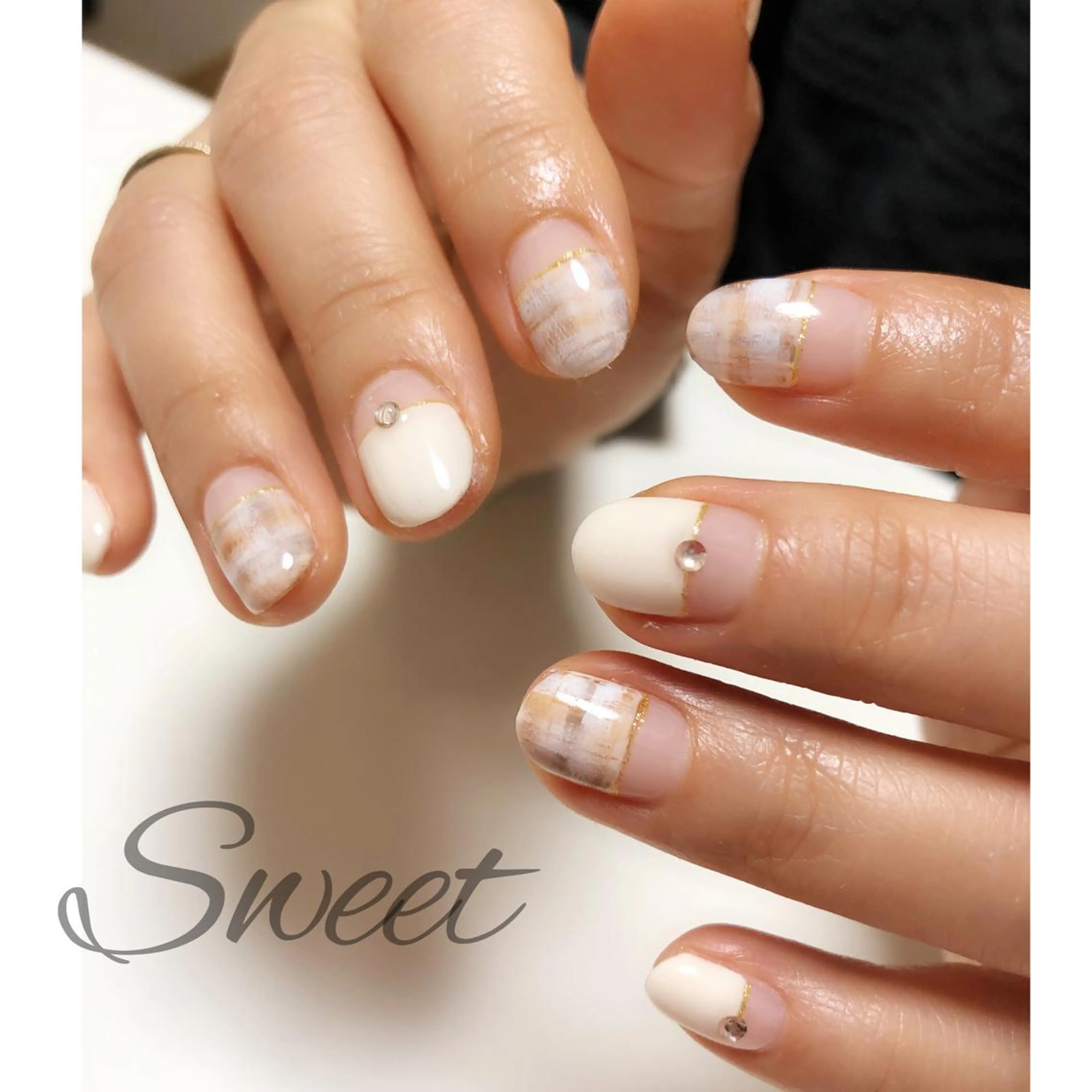 ネイル sweet 仲野陽子のネイルデザイン