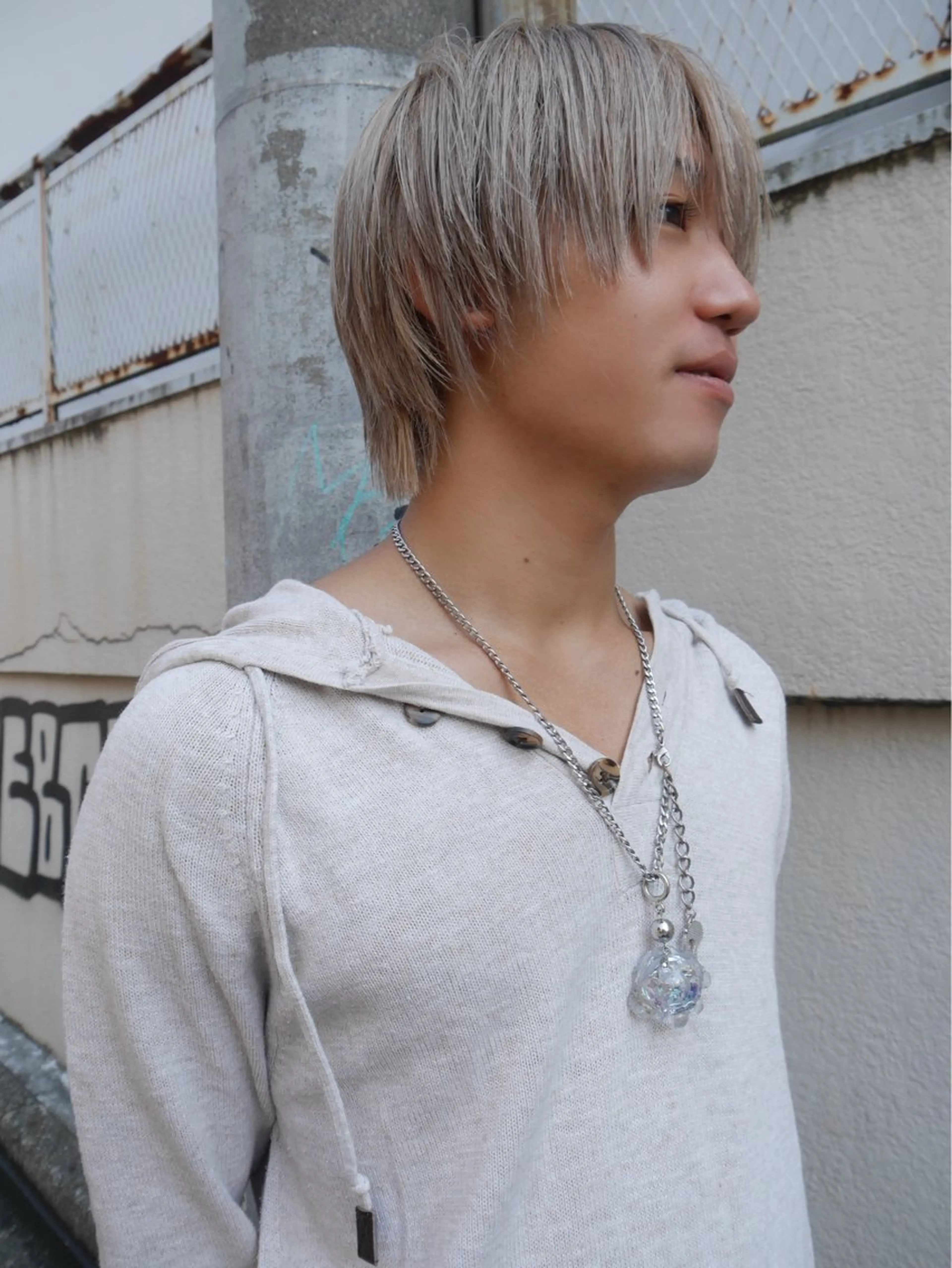 カラー メンズ KUBO YURAのヘアスタイル