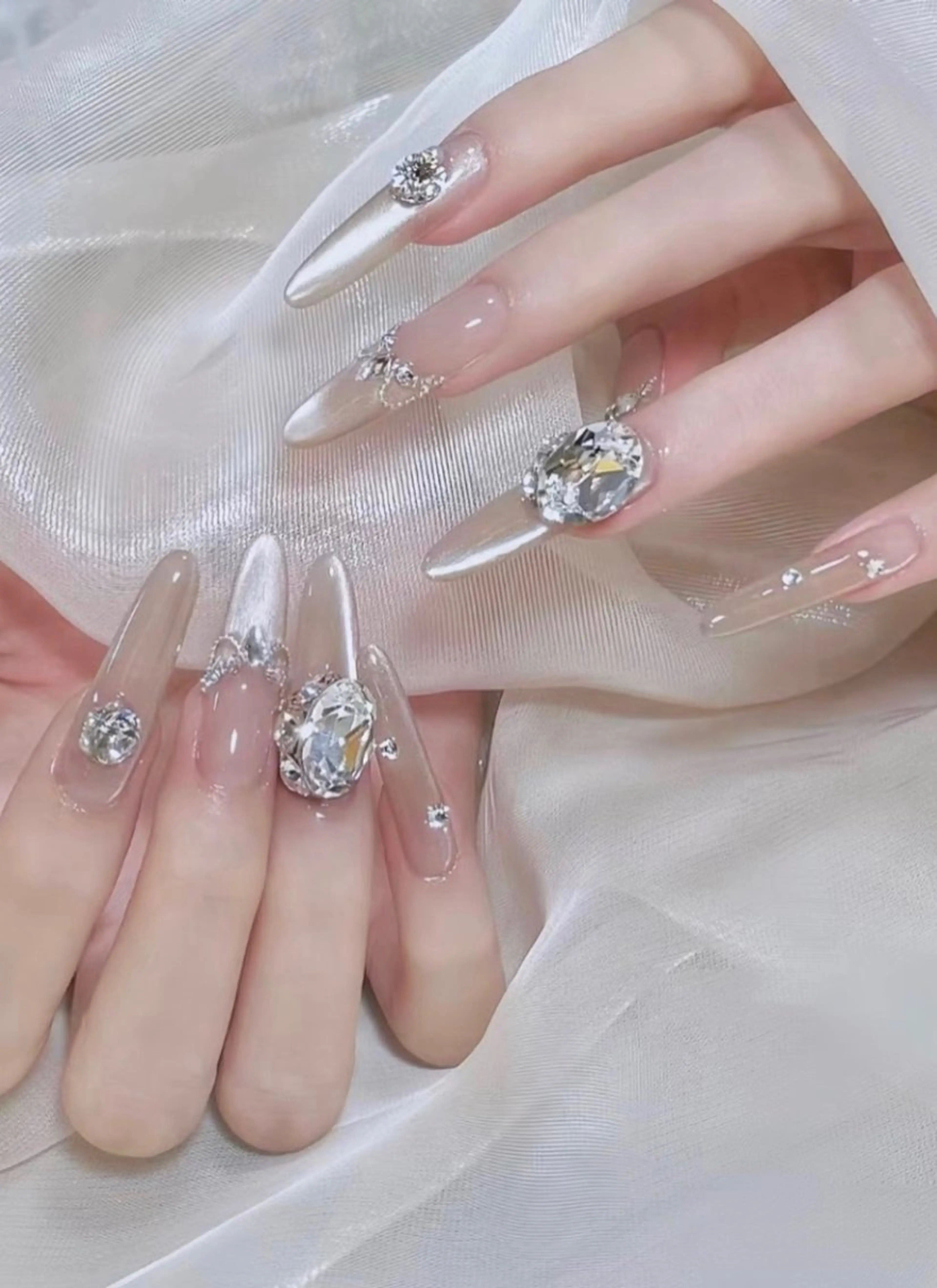 ネイル AND Nail 長さだし専門店のネイルデザイン