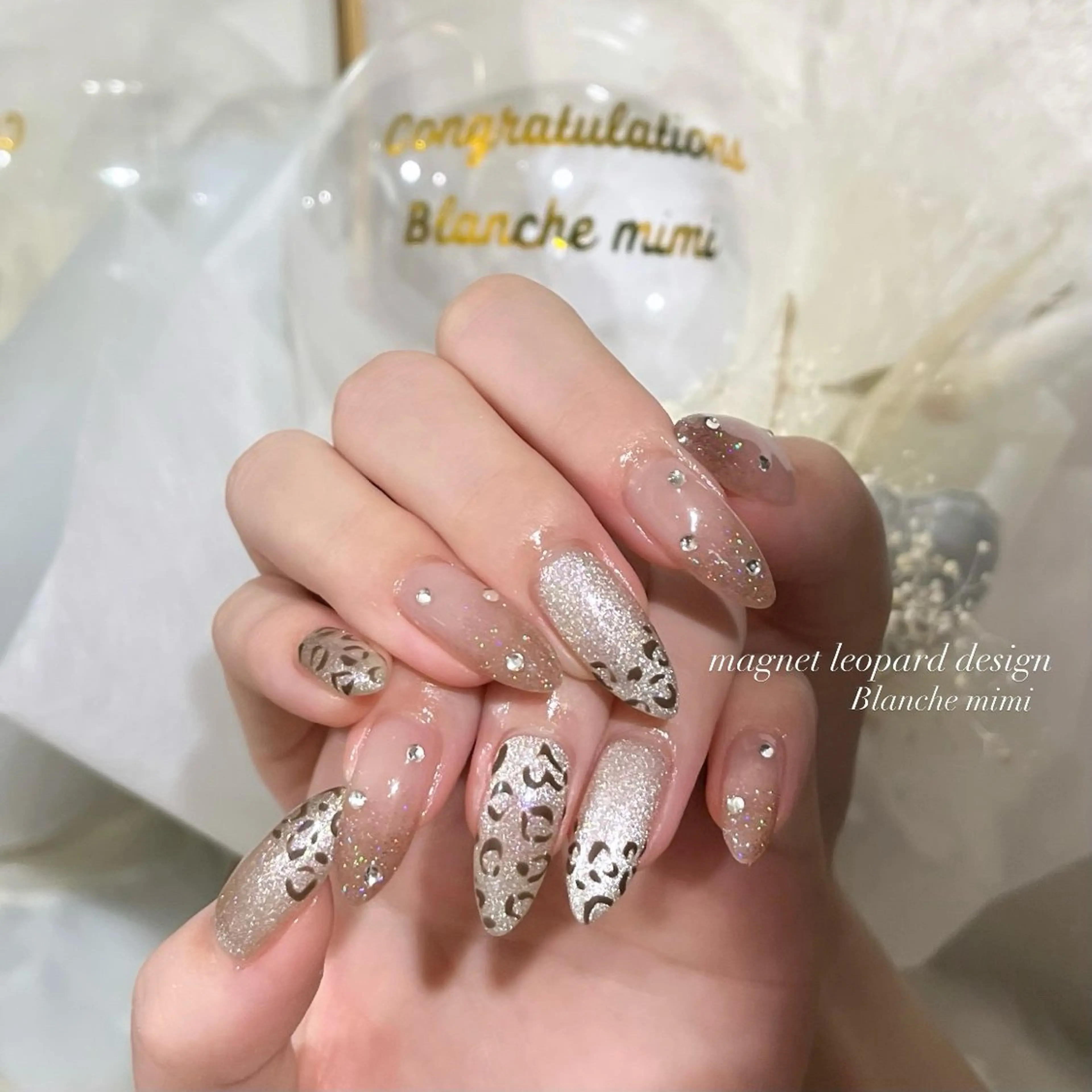 ネイル ハンドネイル Blanche mimi.u_aのネイルデザイン