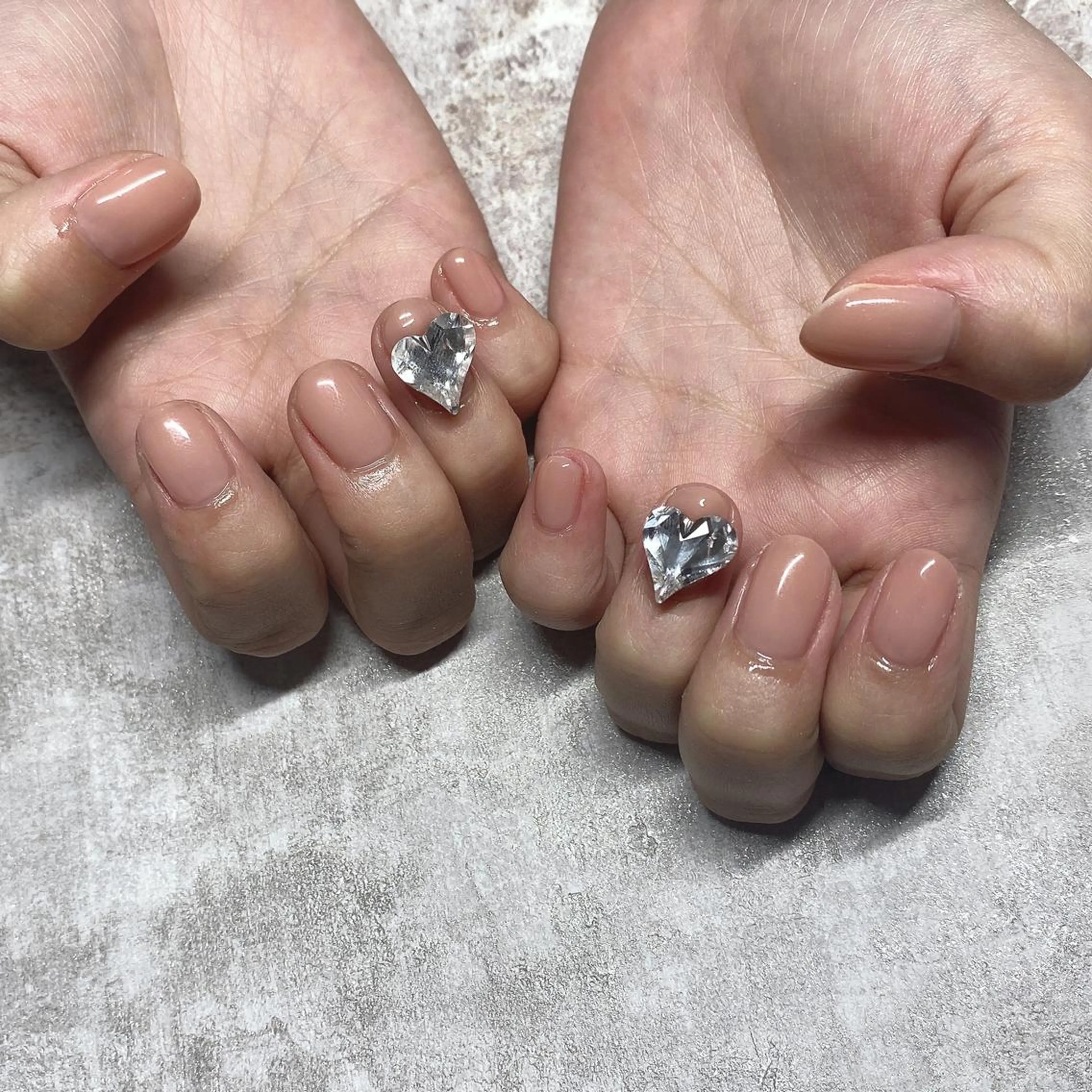 ネイル シンプルネイル 菅 恵奈のネイルデザイン