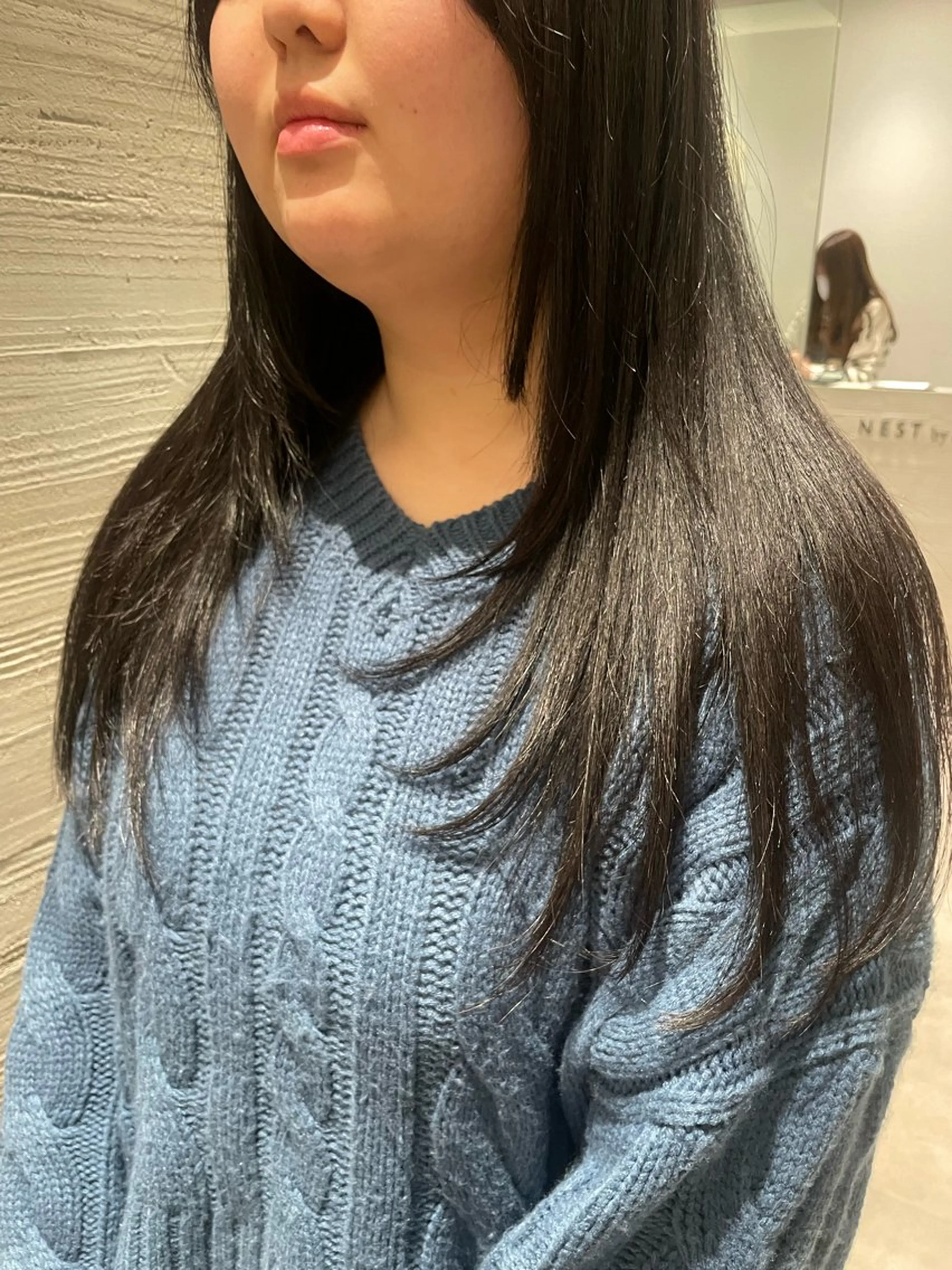 ロング レイヤーカット カット 🤍tomoka 🤍のヘアスタイル