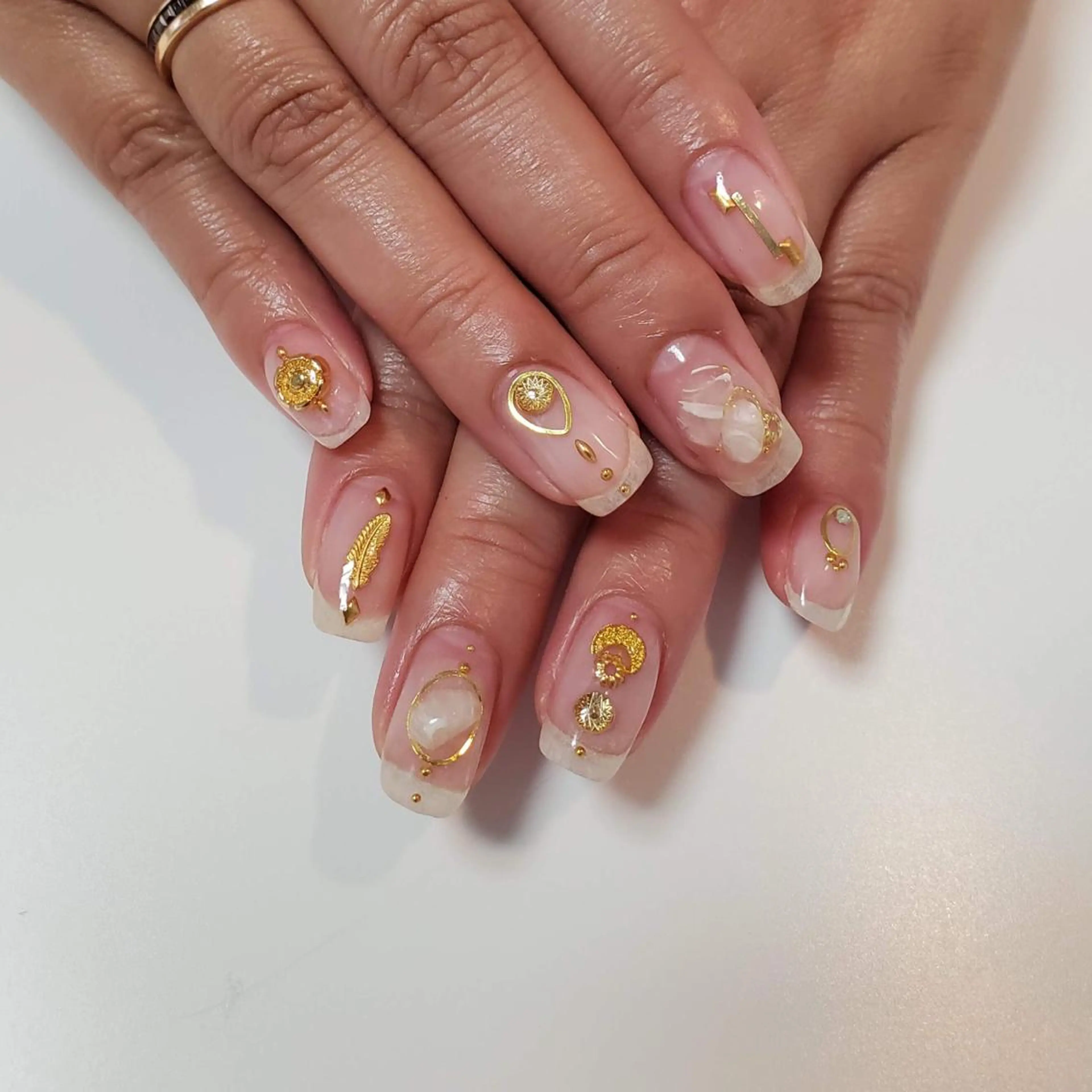 ネイル アートネイル クリアネイル ネイリスト モリシタのネイルデザイン