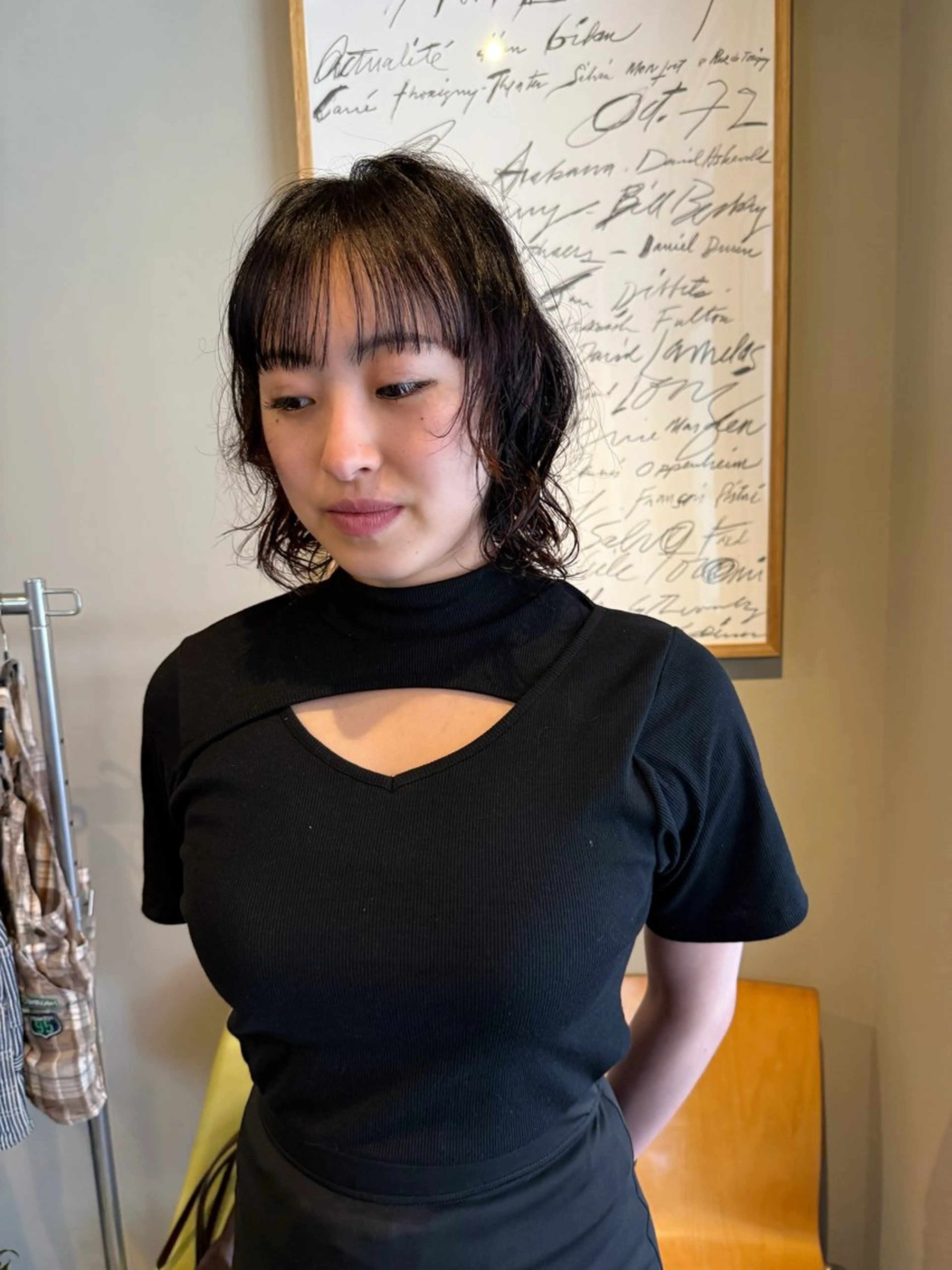 パーマ muku所属・ショート/パーマ /muku サリのヘアスタイル