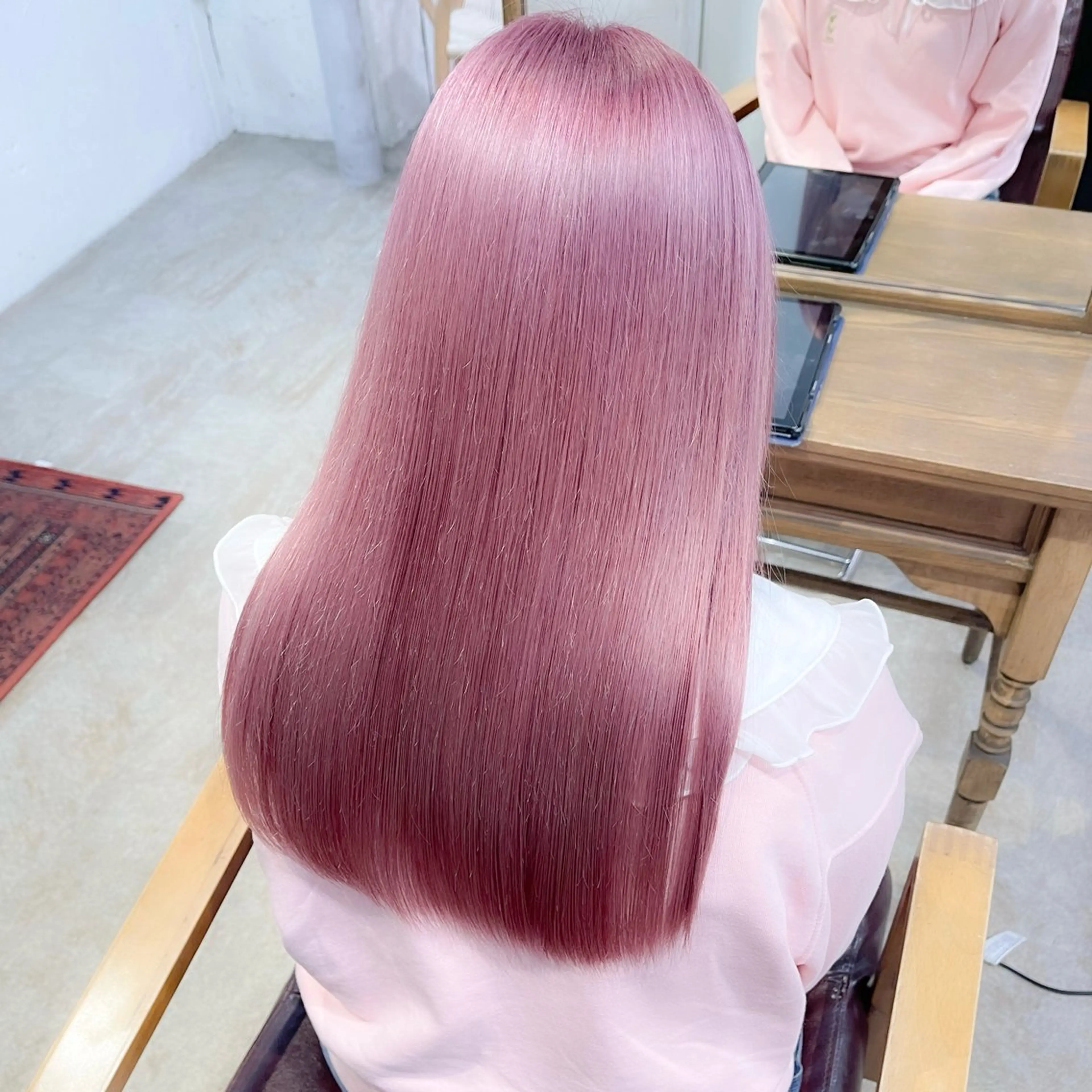 ロング ヘアカラー トリートメント 垢抜け透明感カラー 🧚🏻‍♀️ミユウのヘアスタイル