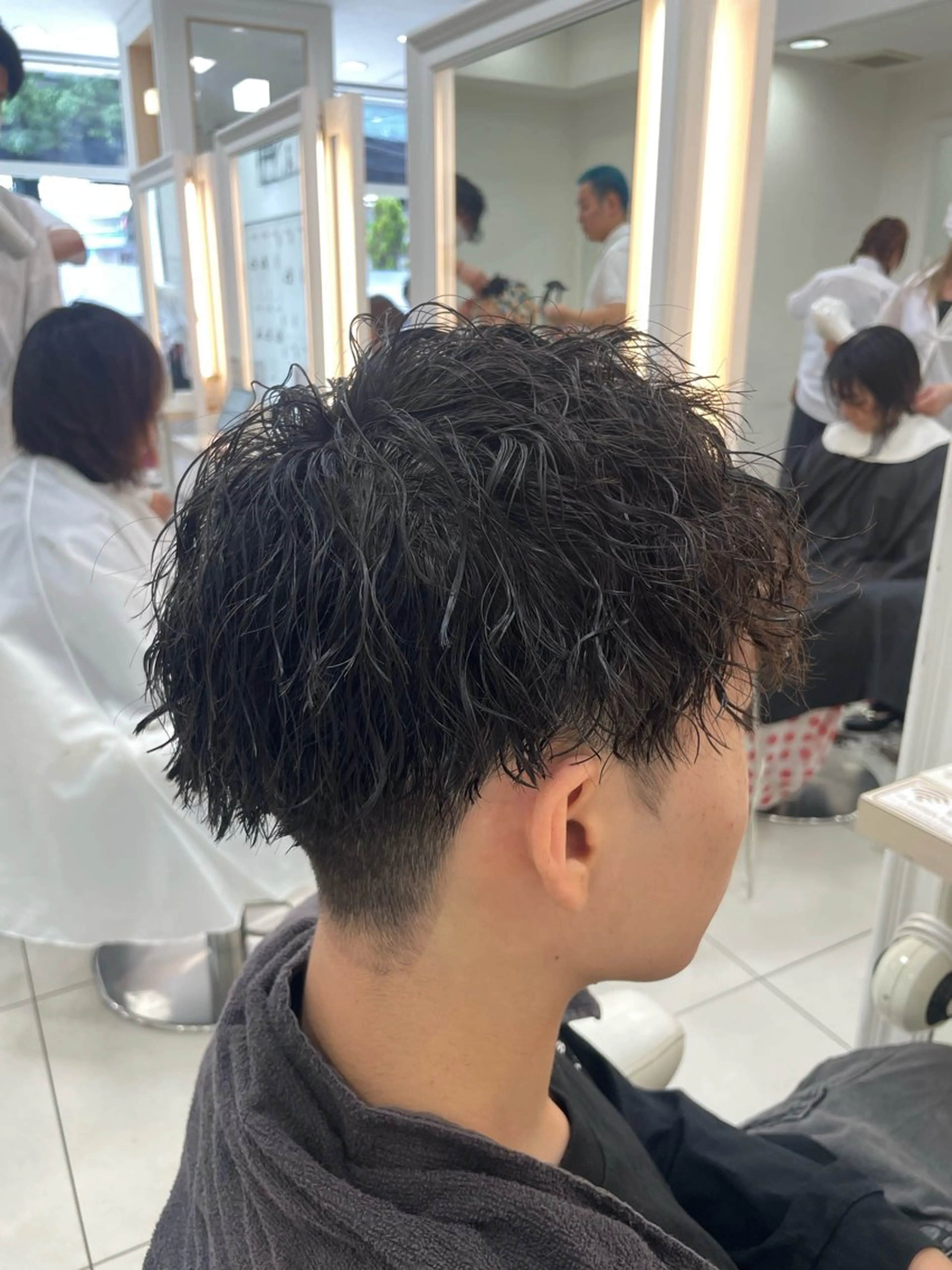 パーマ メンズ カット パーマ 髪質改善/縮毛矯正/ メンズパーマ/松井のヘアスタイル