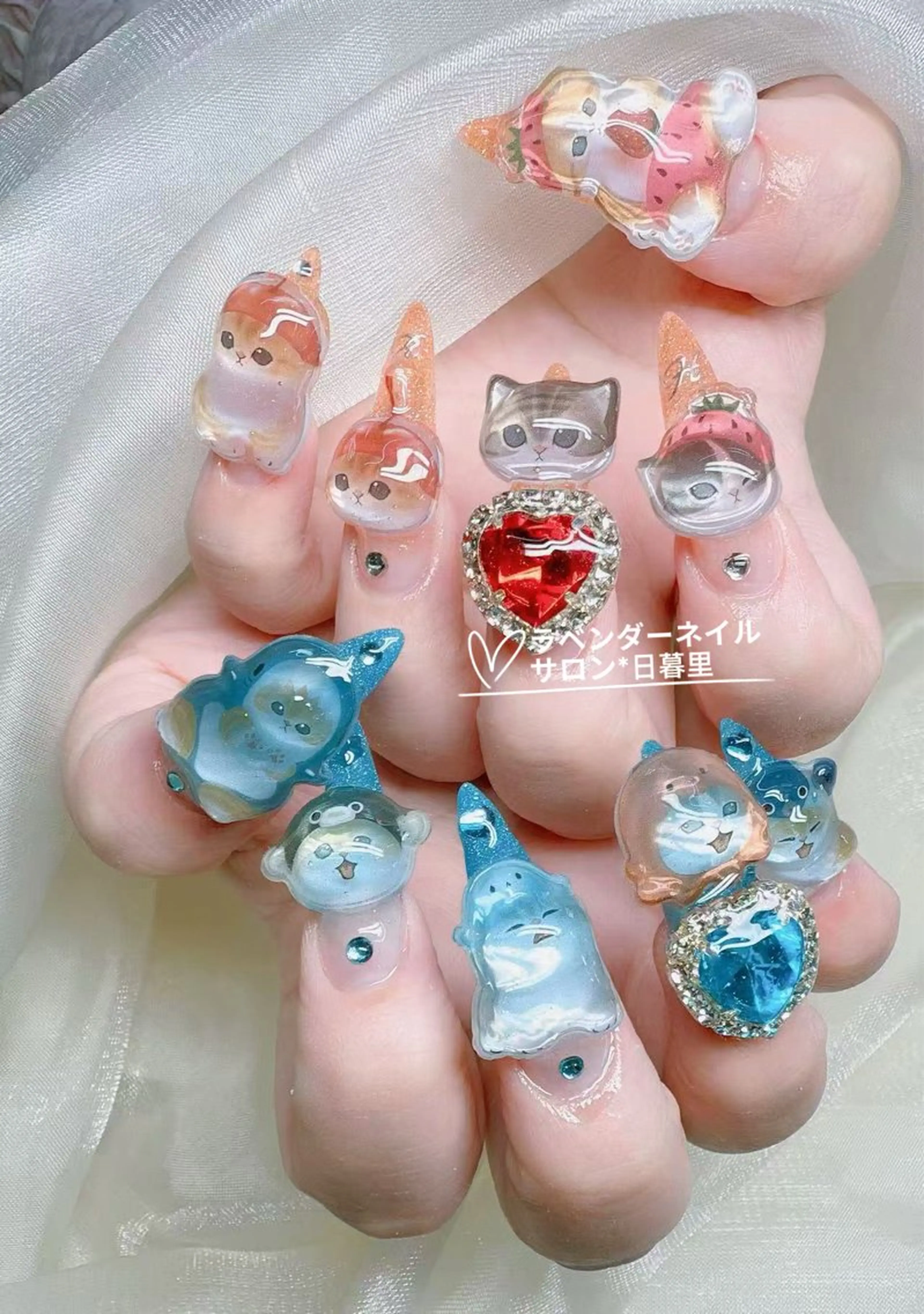 ネイル 日暮里2 lavenderのネイルデザイン