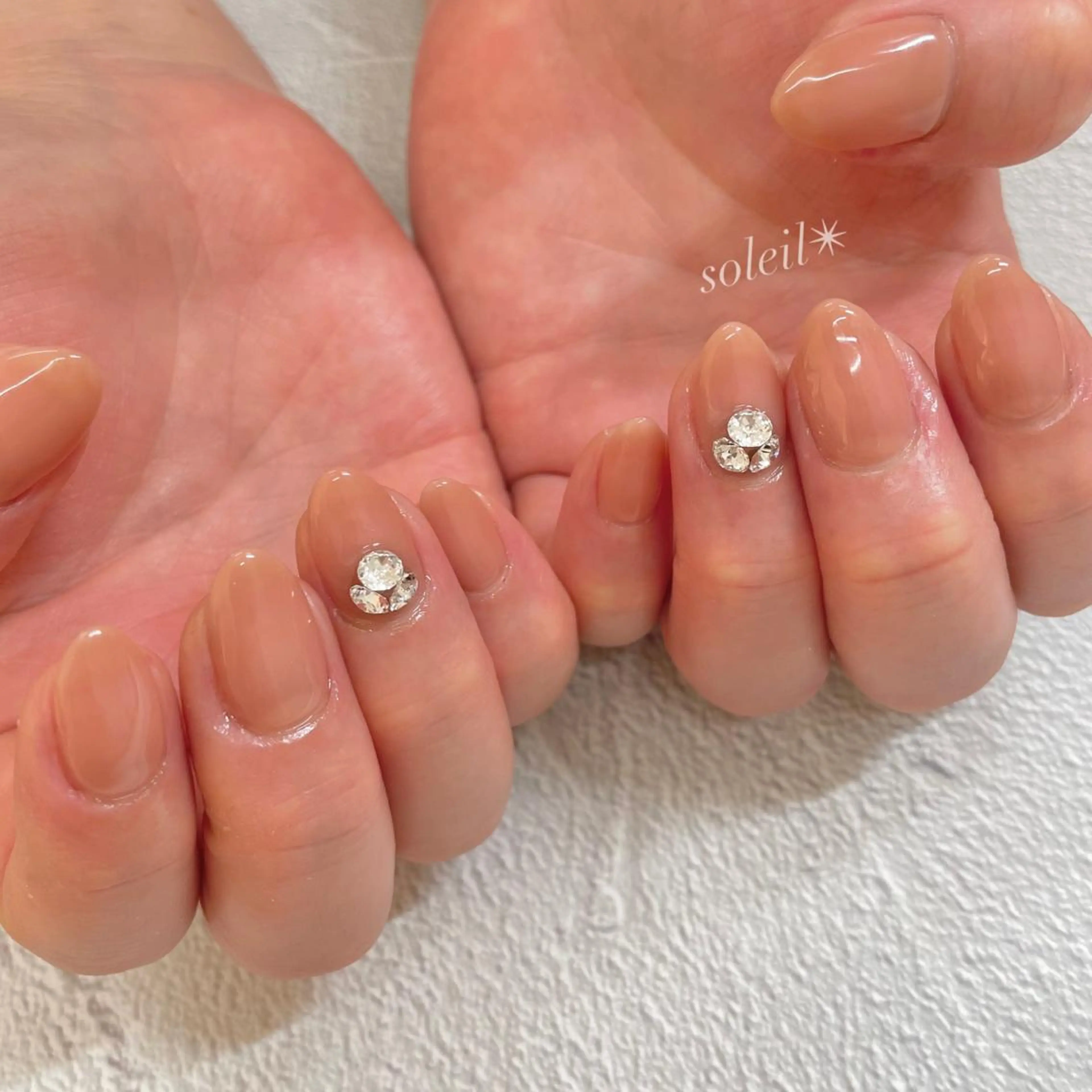 ネイル フラッシュネイル ジェルネイル ホログラムネイル ラメ(グリッター) マグネットネイル 粟津 美紀のネイルデザイン