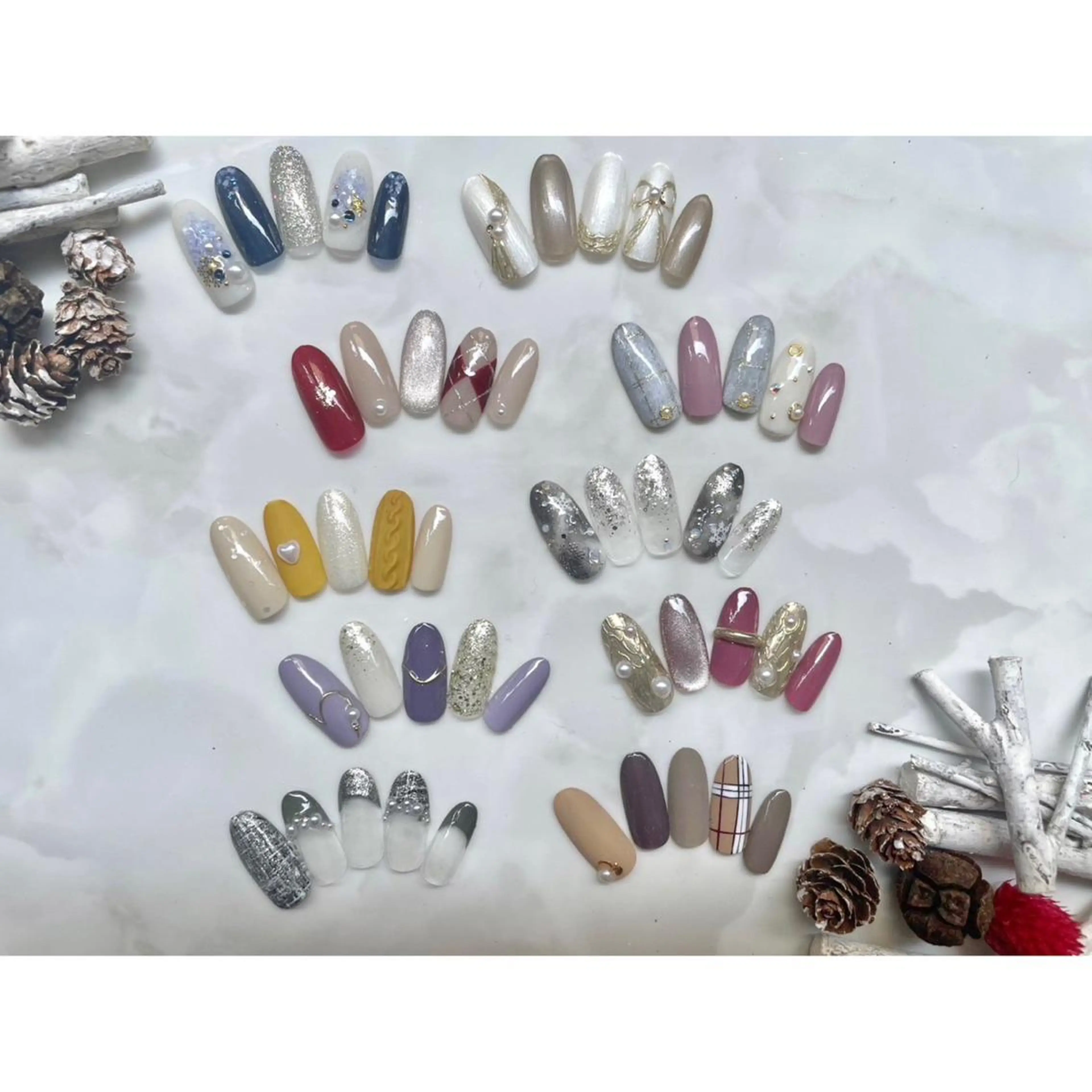 ネイル フットネイル Nail salon LuaRのネイルデザイン