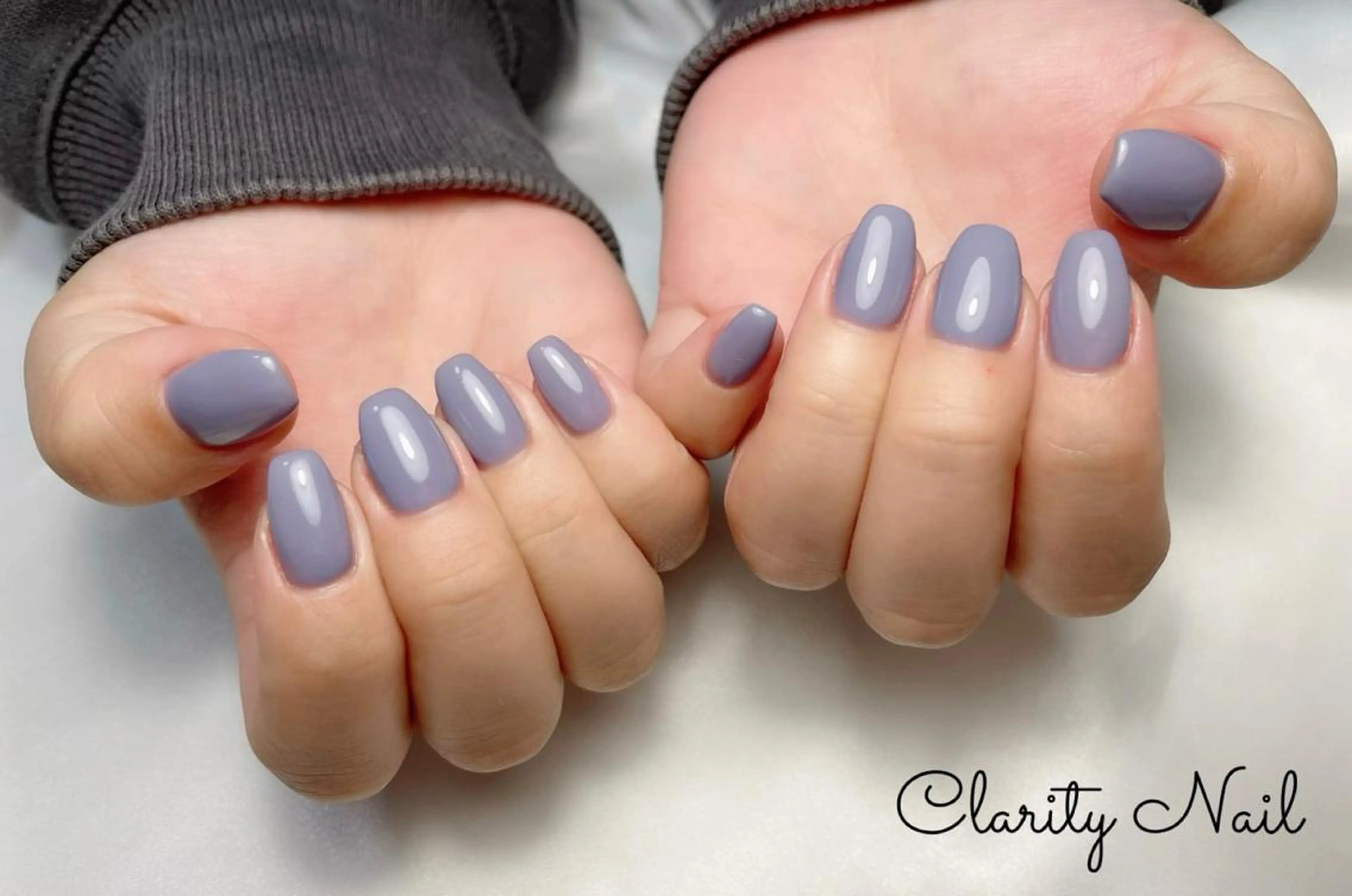 ネイル ワンカラーネイル ハンドネイル Clarity Nailのネイルデザイン