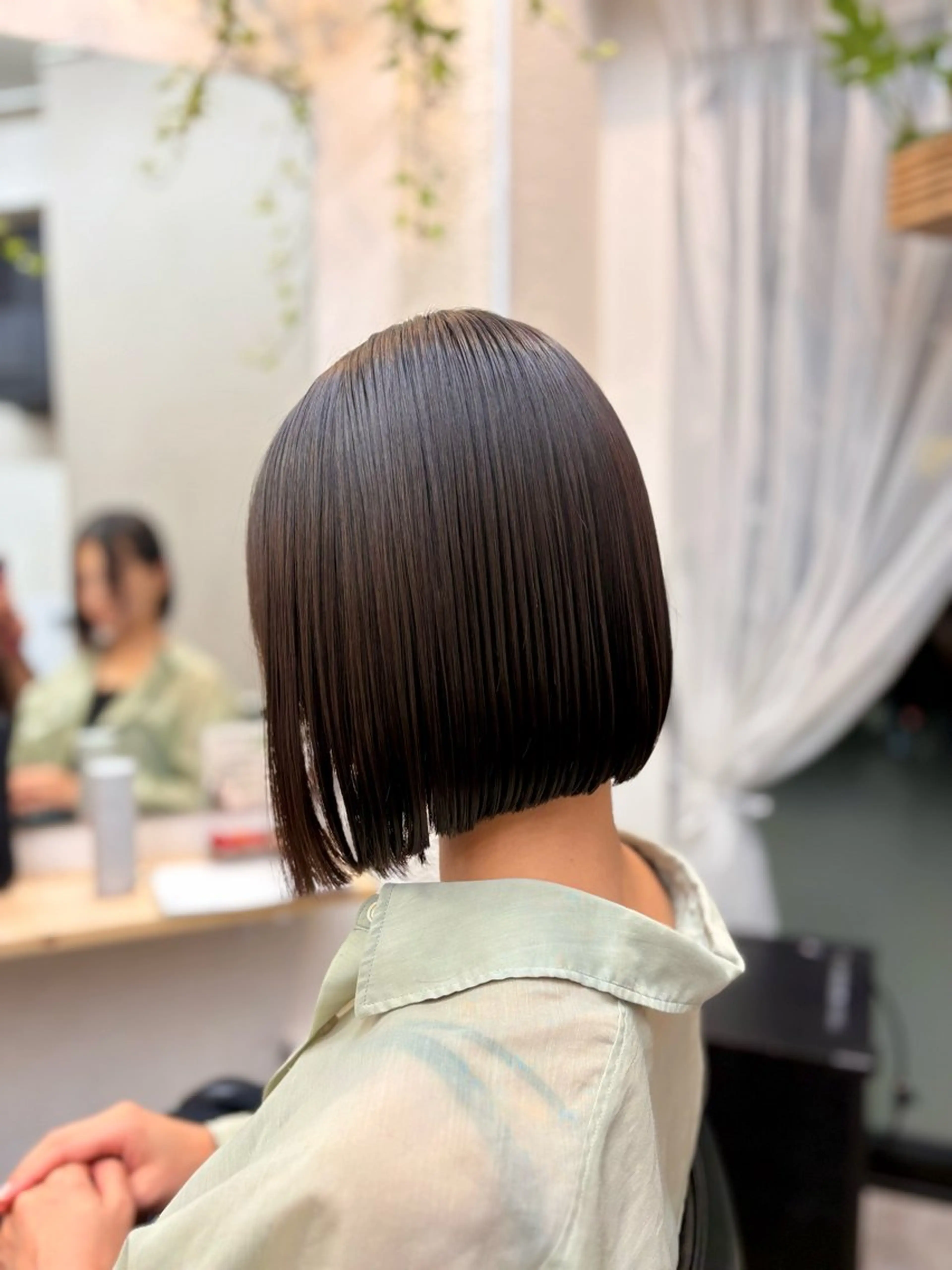 ミディアム カット 縮毛矯正 【髪質改善✨】 sanaのヘアスタイル