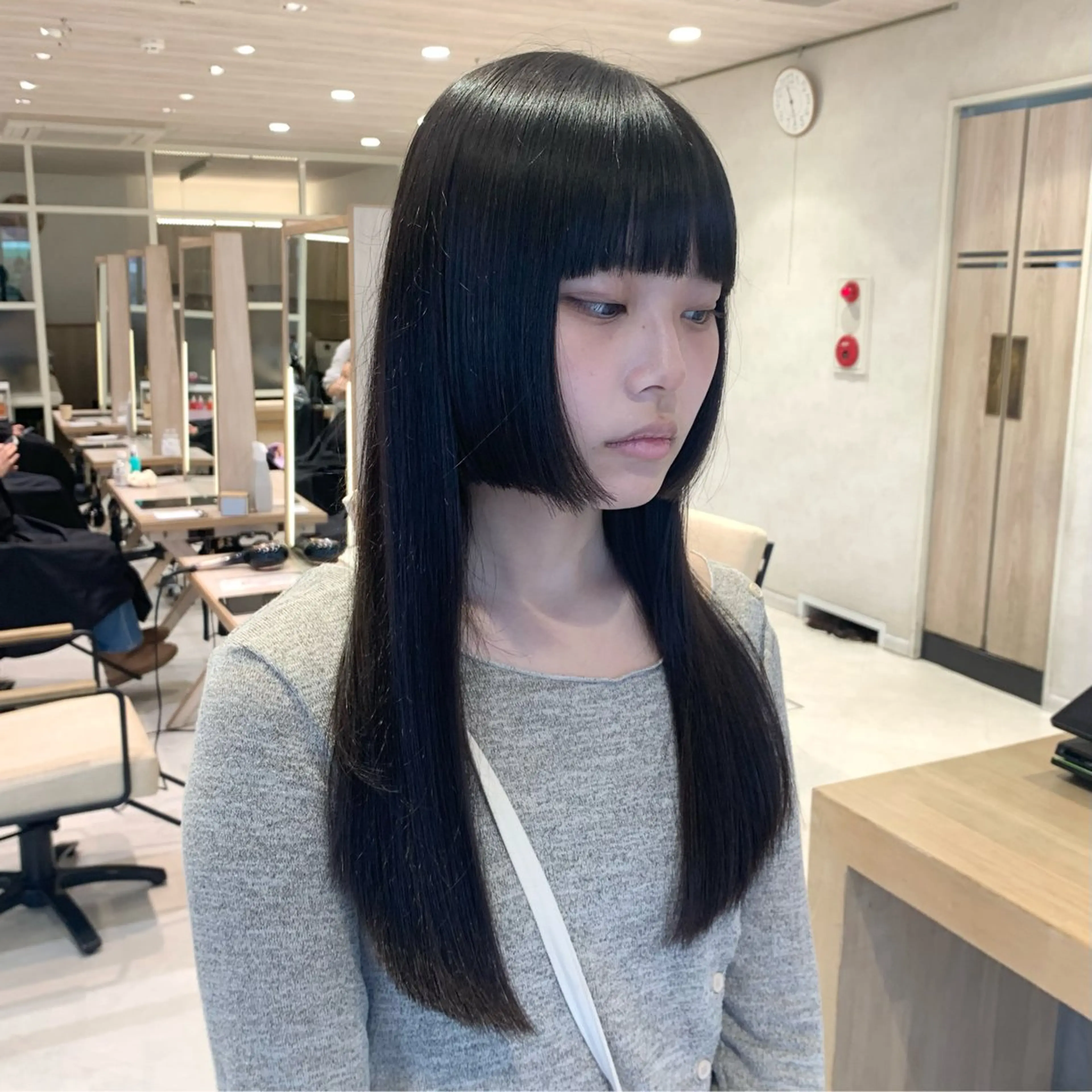 ロング カラー フェザー/ニュアンス パーマ/ryutoのヘアスタイル