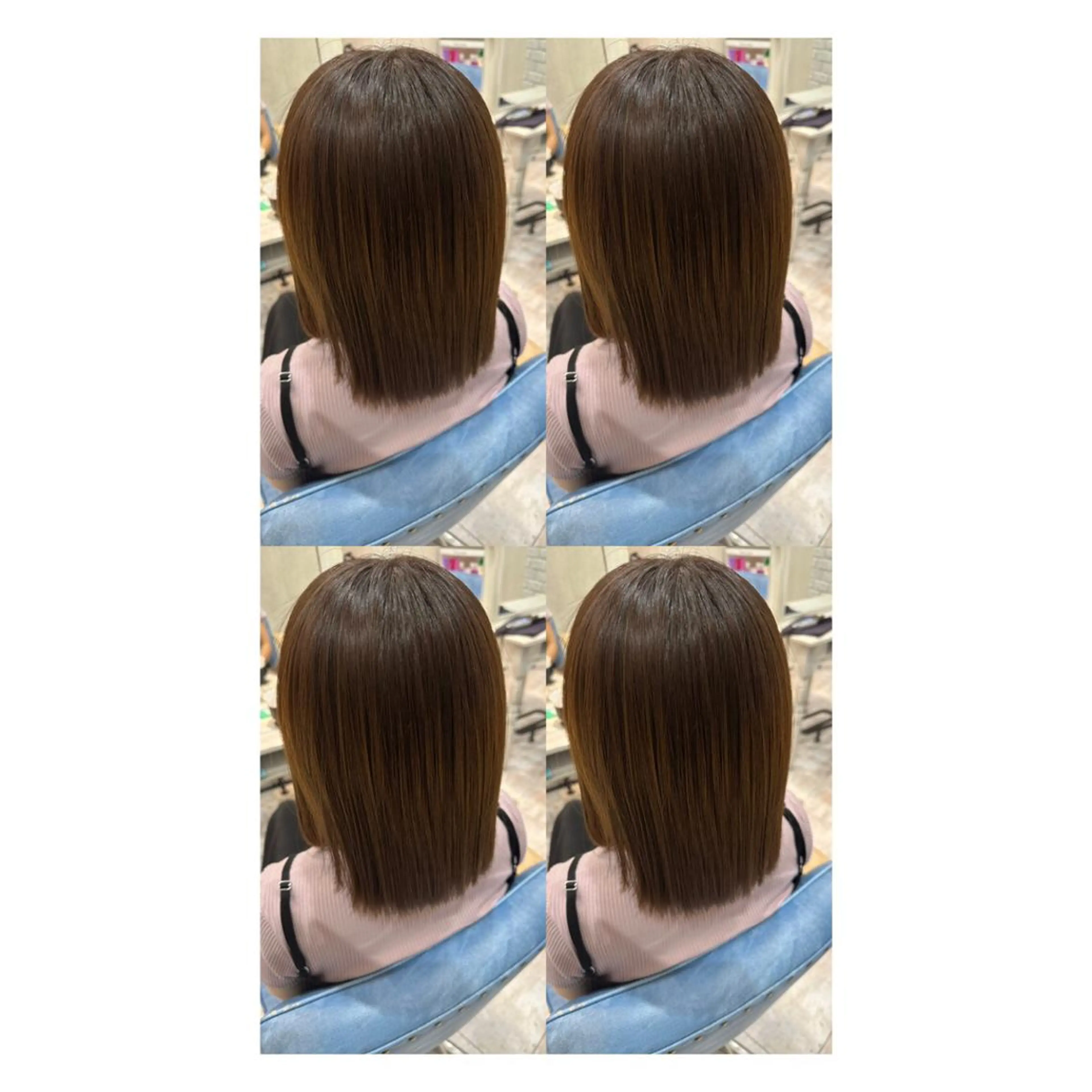 ミディアム カラー カット 店長✨レイヤー✖️ 髪質改善✖️韓国ヘアのヘアスタイル