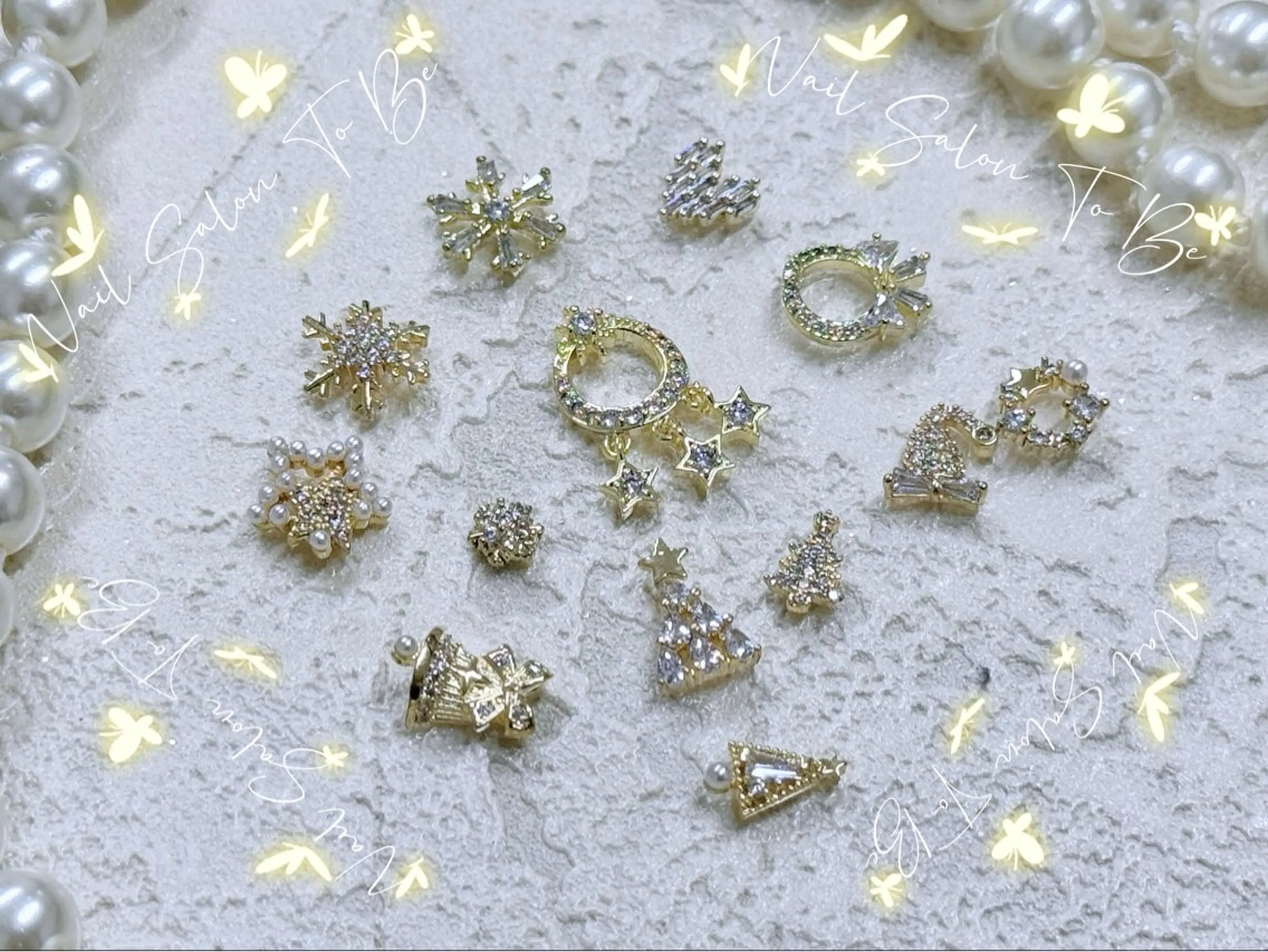 ネイル 冬ネイル クリスマス Nail Salon To Be珈月のネイルデザイン