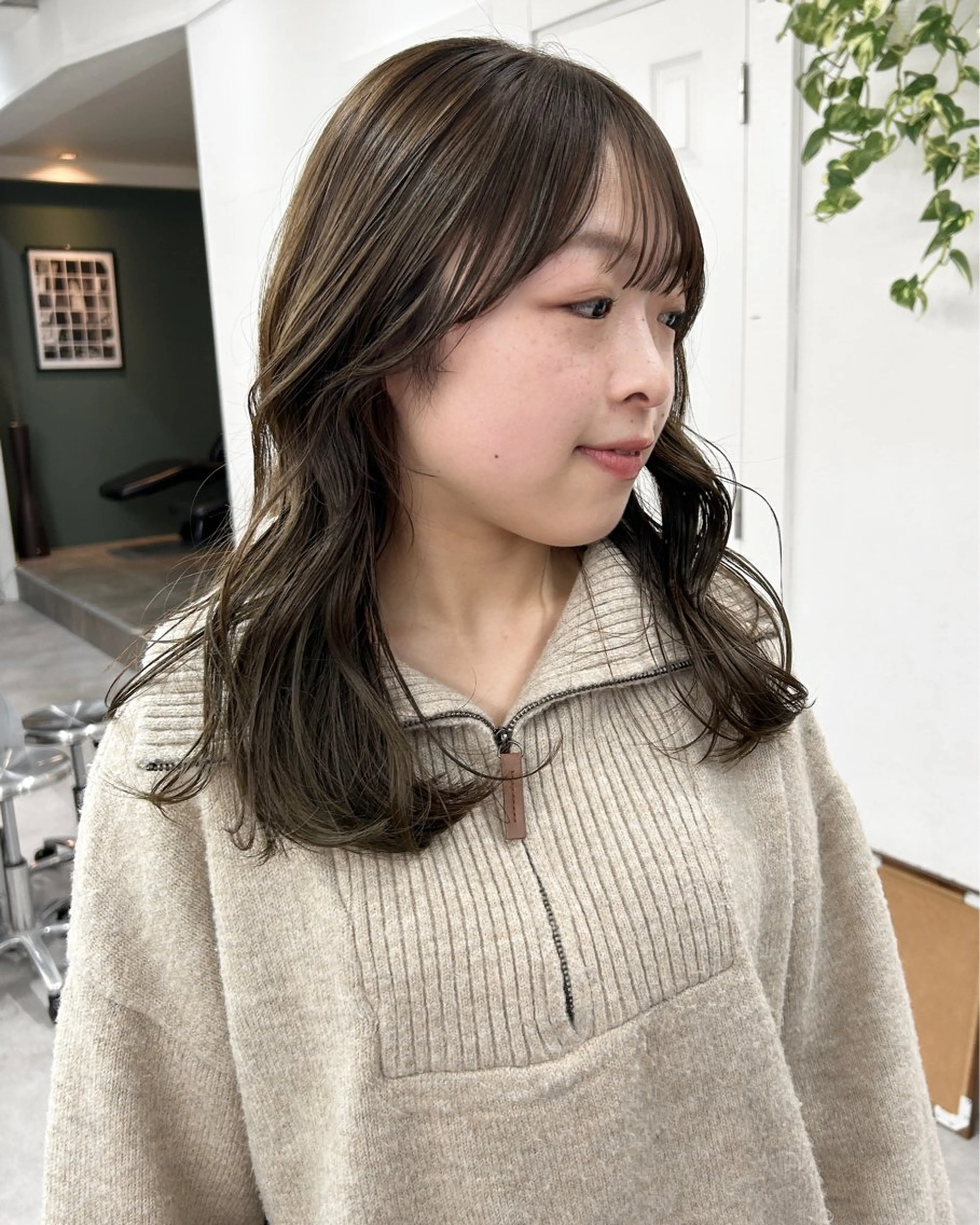 ロング カラー レイヤーボブ/ 艶カラー/サナ🌼のヘアスタイル